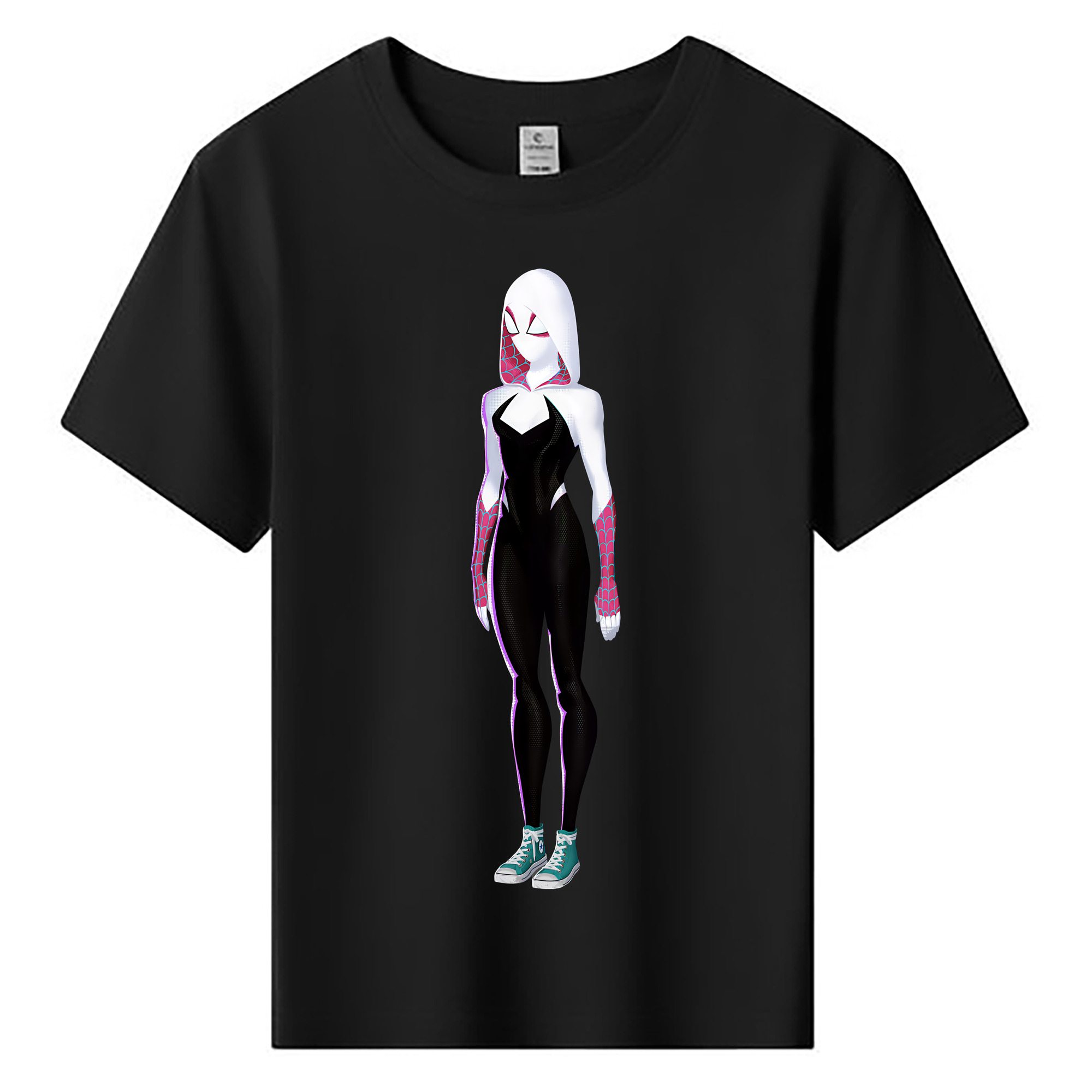 （画像用） Spider Man スパイダーマン 綿100％キッズTシャツ（フロントプリント）