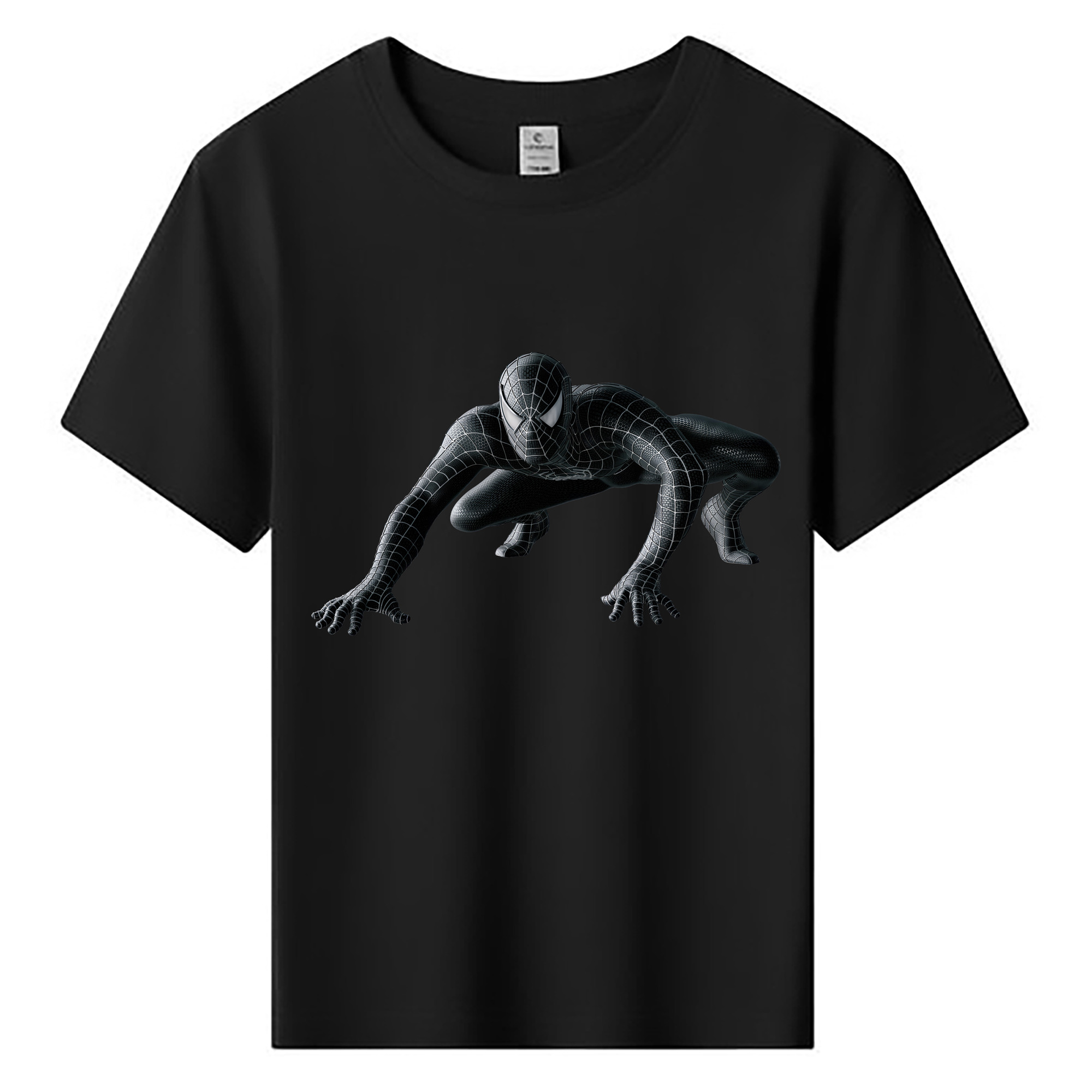 （画像用） Spider Man スパイダーマン 綿100％キッズTシャツ（フロントプリント）