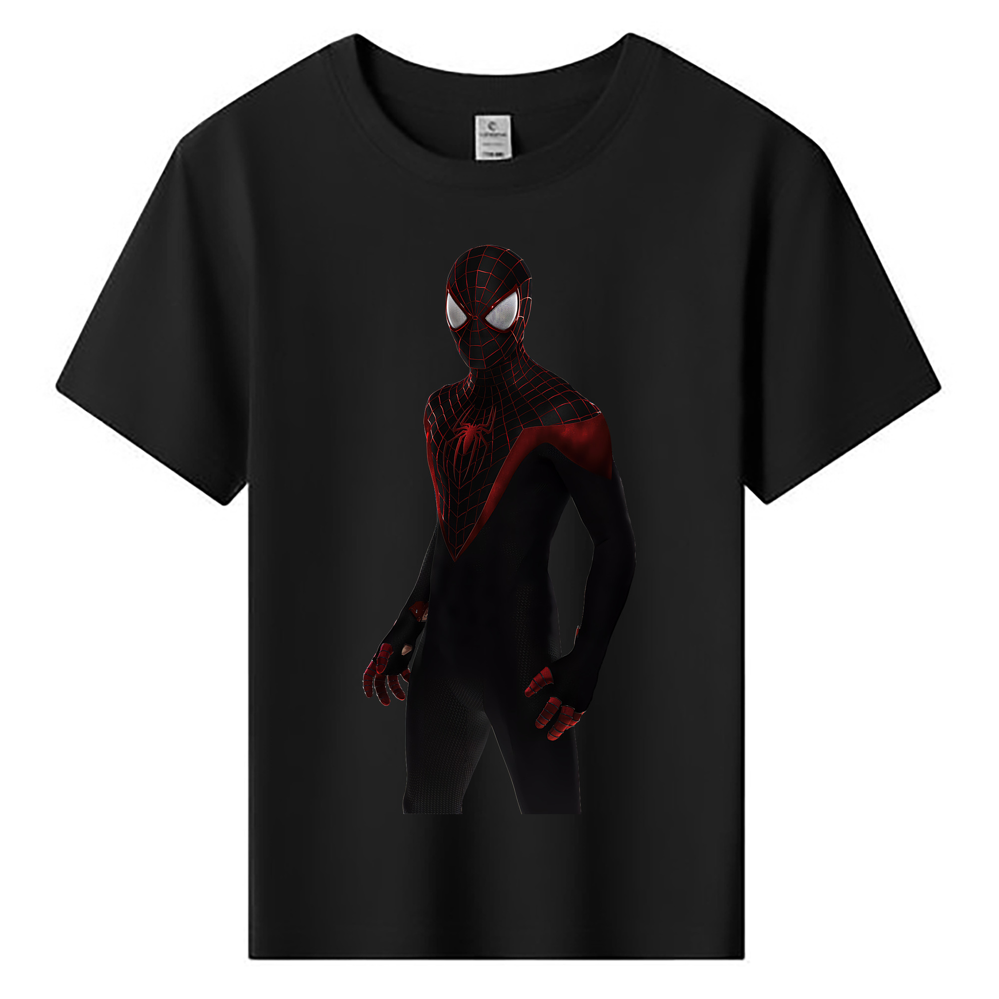 （画像用） Spider Man スパイダーマン 綿100％キッズTシャツ（フロントプリント）