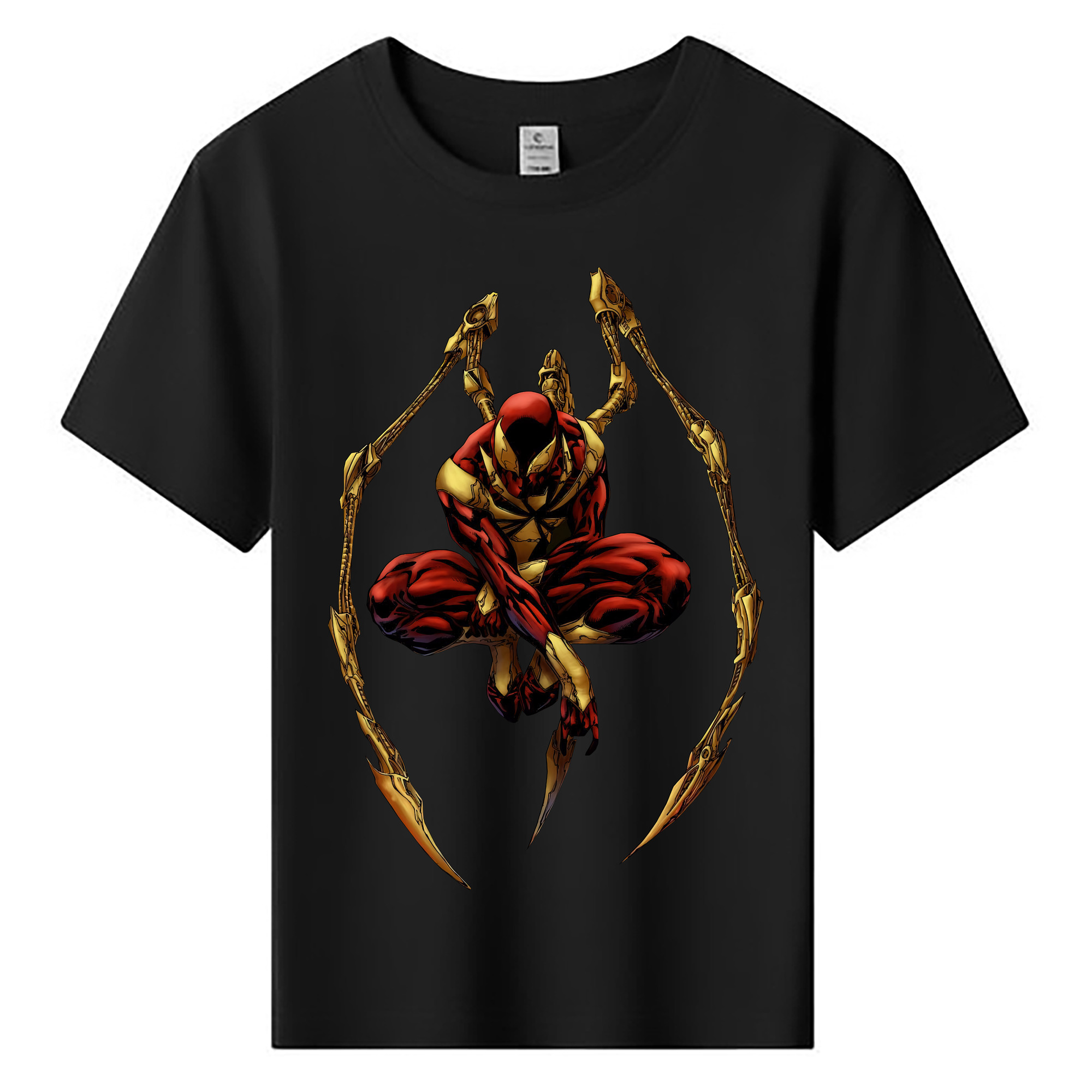 （画像用） Spider Man スパイダーマン 綿100％キッズTシャツ（フロントプリント）