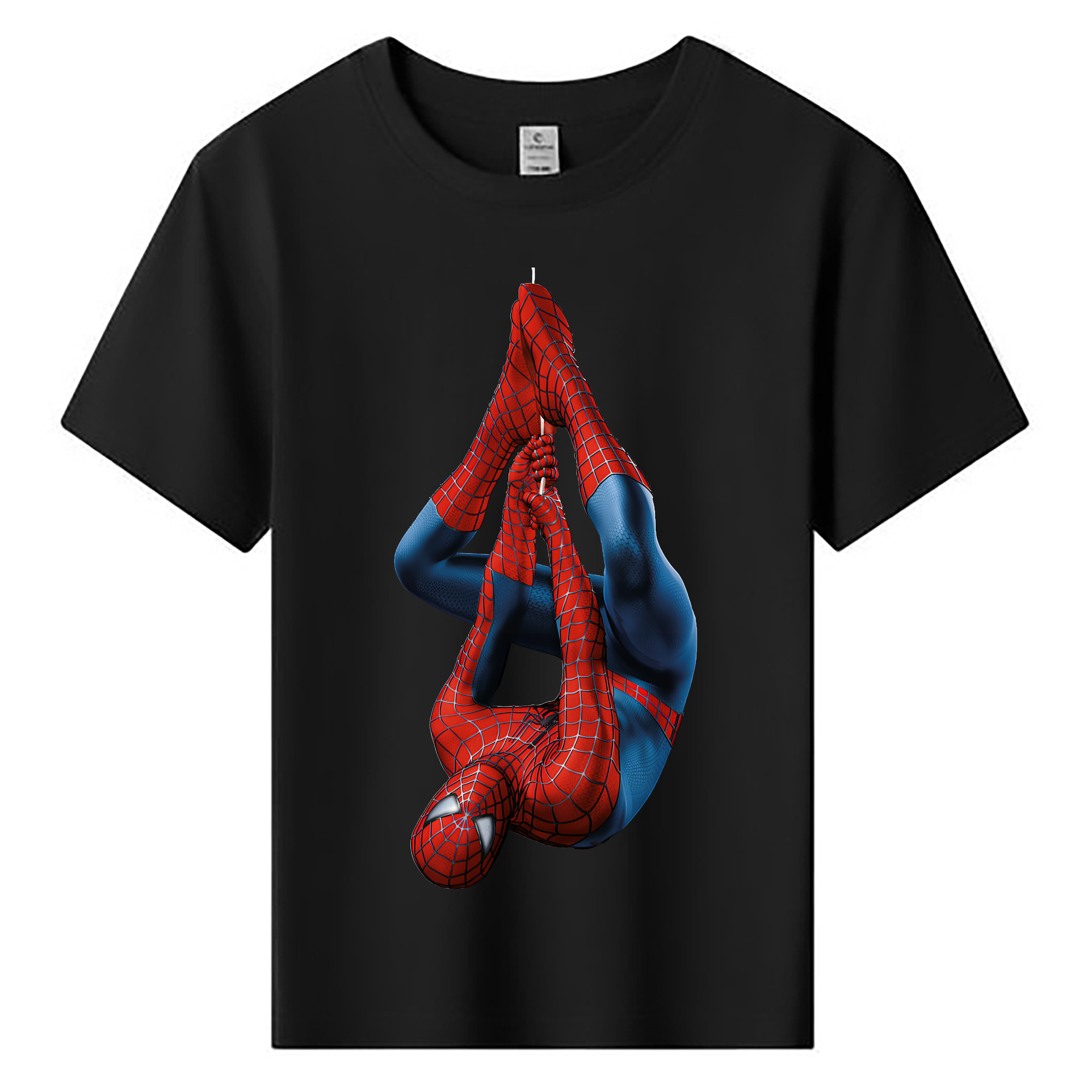 （画像用） Spider Man スパイダーマン 綿100％キッズTシャツ（フロントプリント）