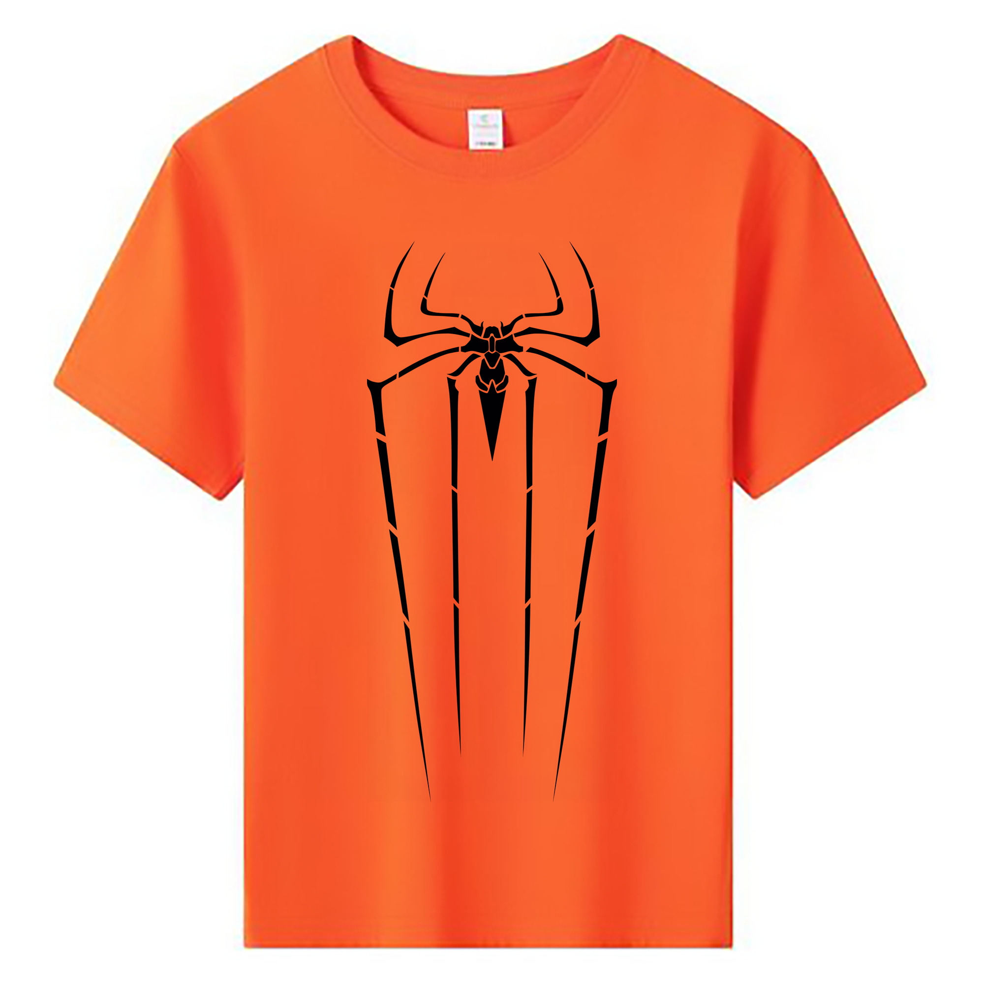 （画像用） Spider Man スパイダーマン 綿100％キッズTシャツ（フロントプリント）