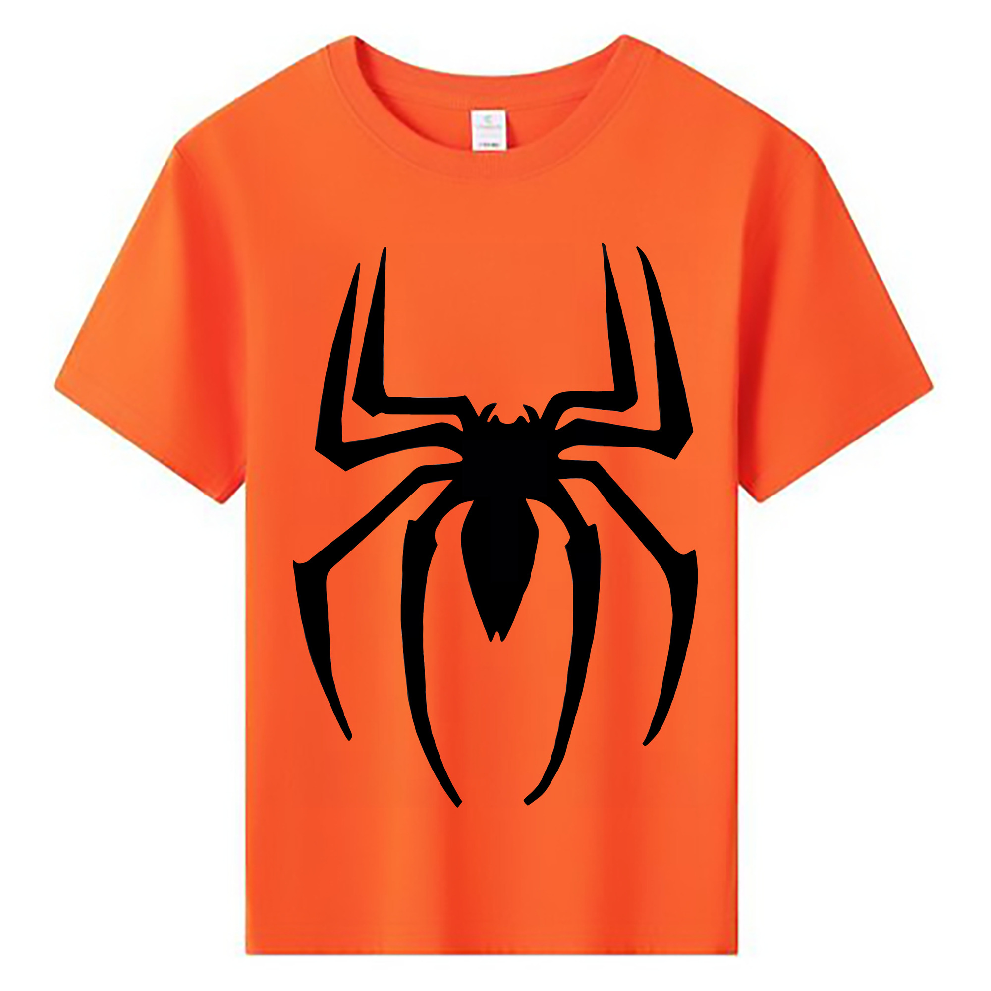 （画像用） Spider Man スパイダーマン 綿100％キッズTシャツ（フロントプリント）