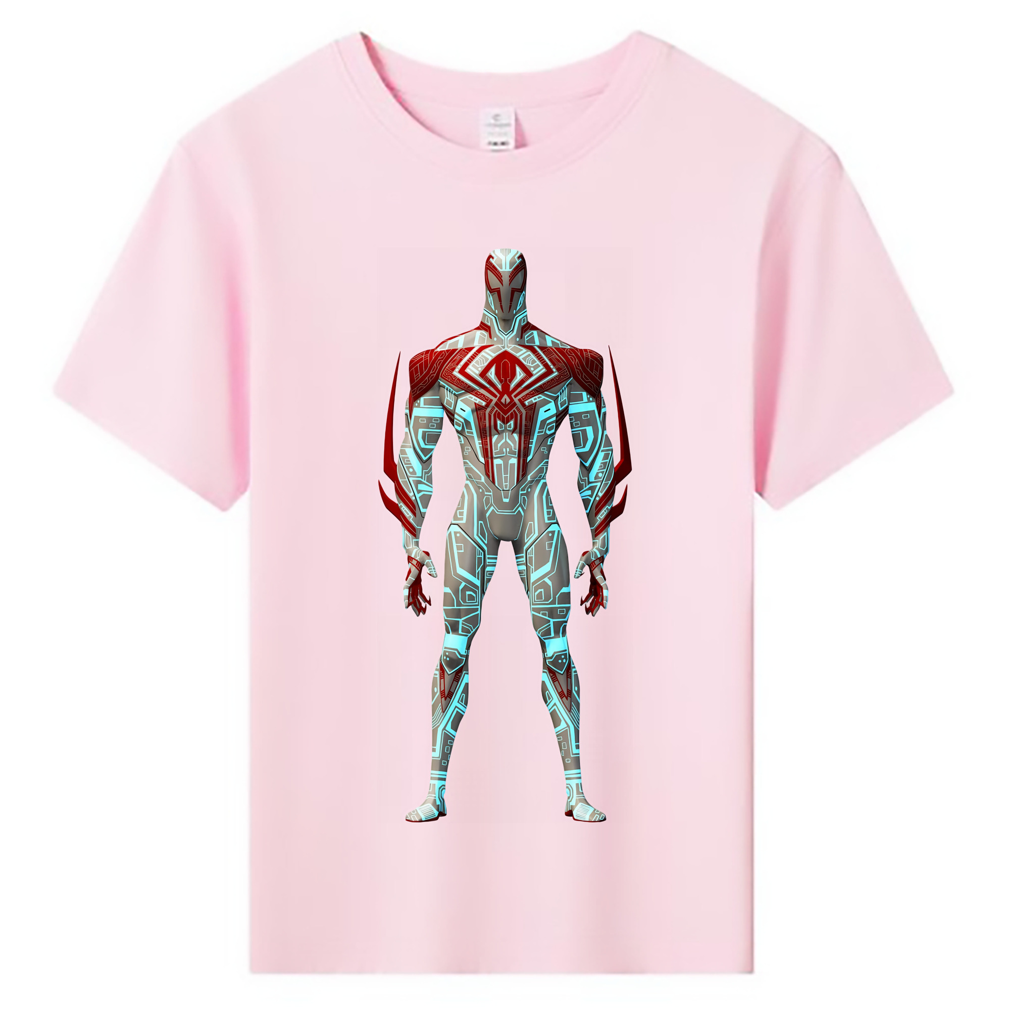 （画像用） Spider Man スパイダーマン 綿100％キッズTシャツ（フロントプリント）