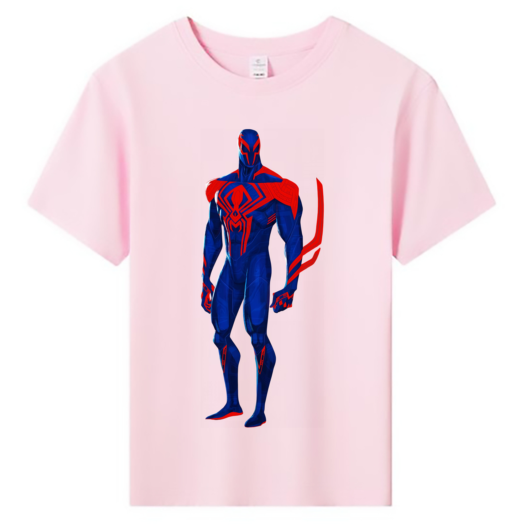 （画像用） Spider Man スパイダーマン 綿100％キッズTシャツ（フロントプリント）