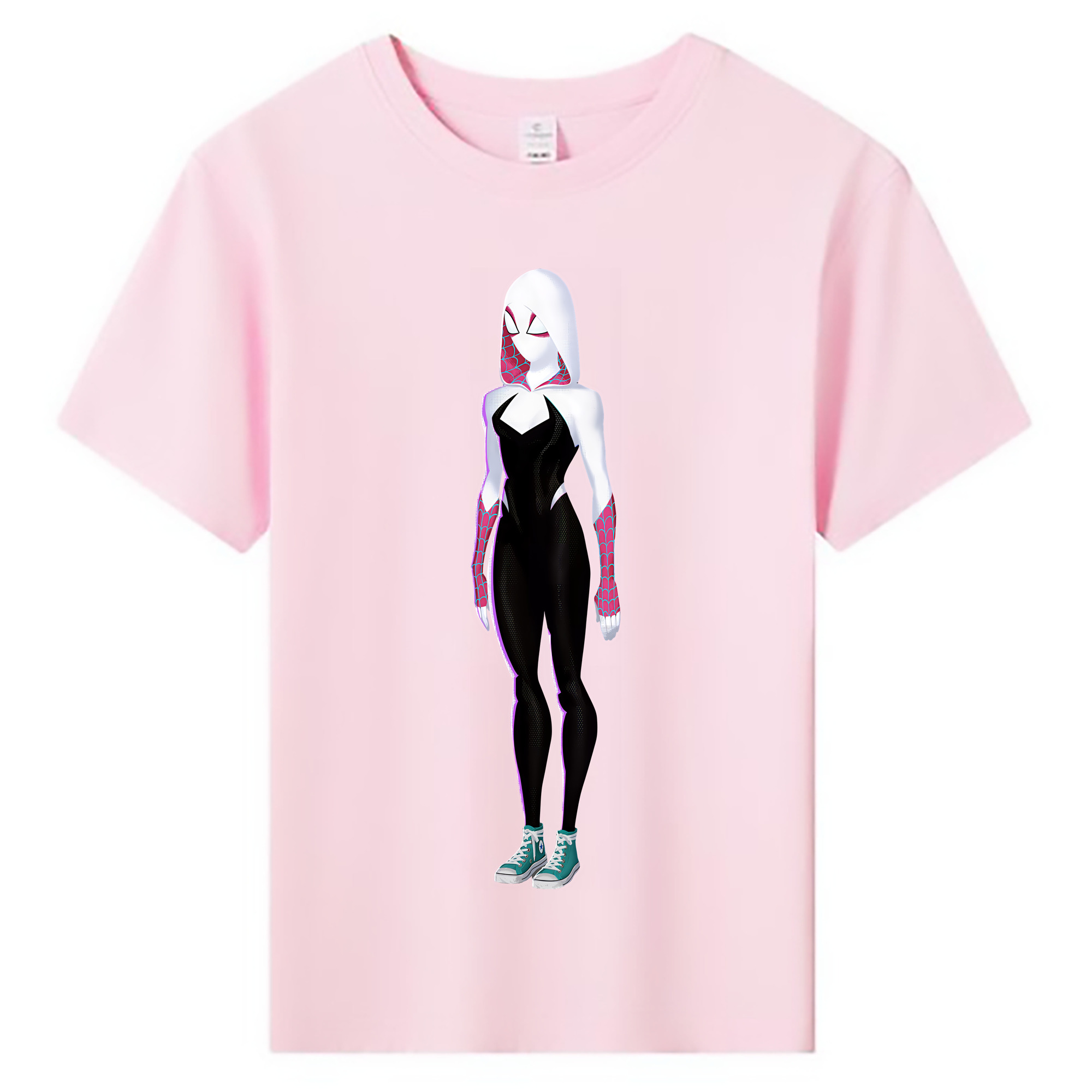 （画像用） Spider Man スパイダーマン 綿100％キッズTシャツ（フロントプリント）