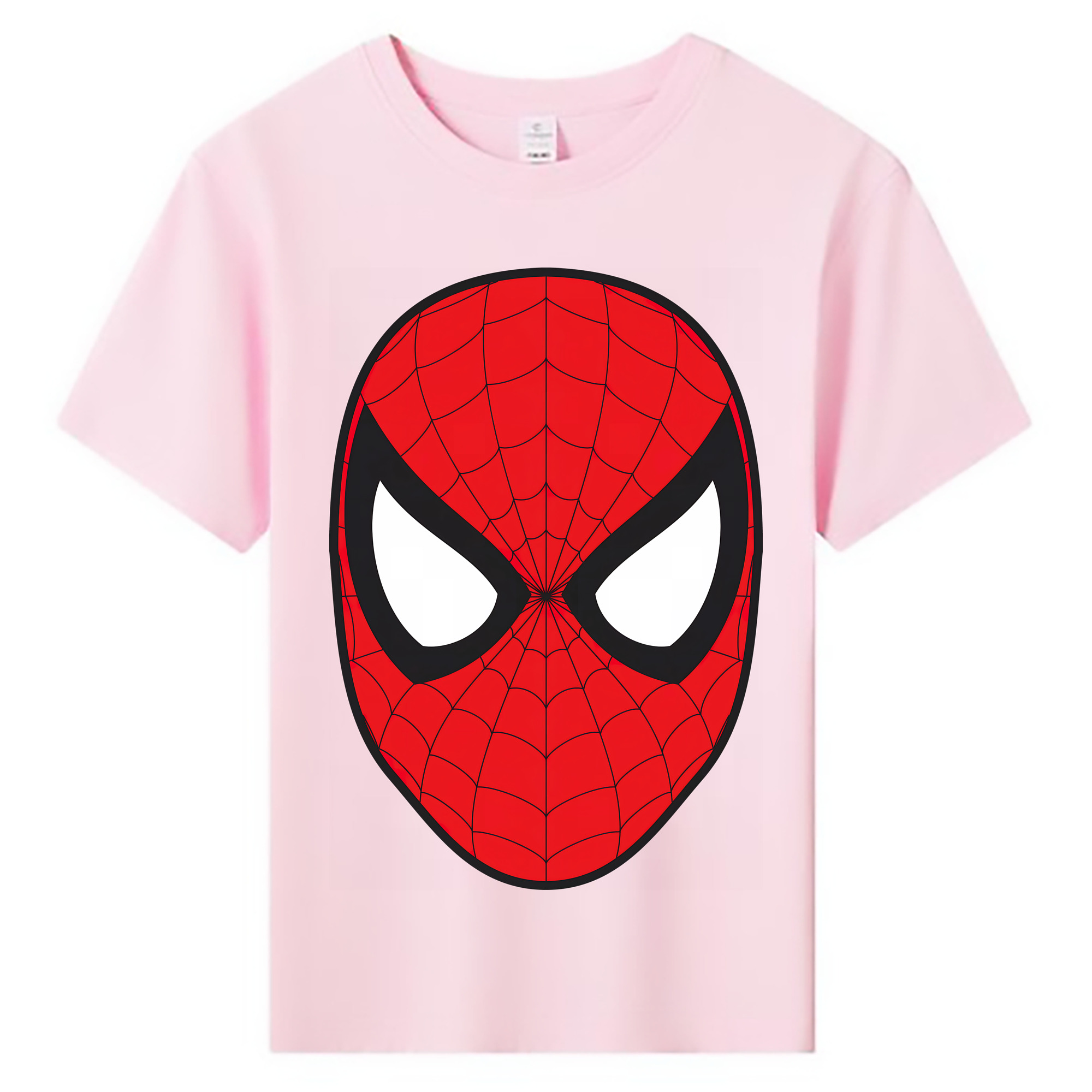 （画像用） Spider Man スパイダーマン 綿100％キッズTシャツ（フロントプリント）