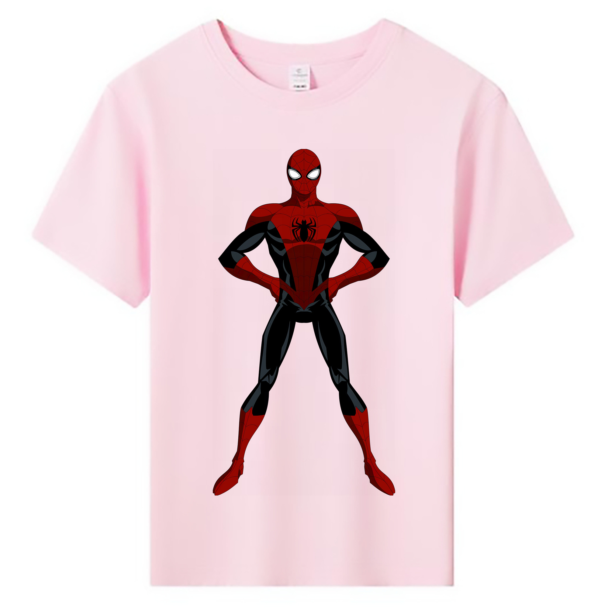 （画像用） Spider Man スパイダーマン 綿100％キッズTシャツ（フロントプリント）
