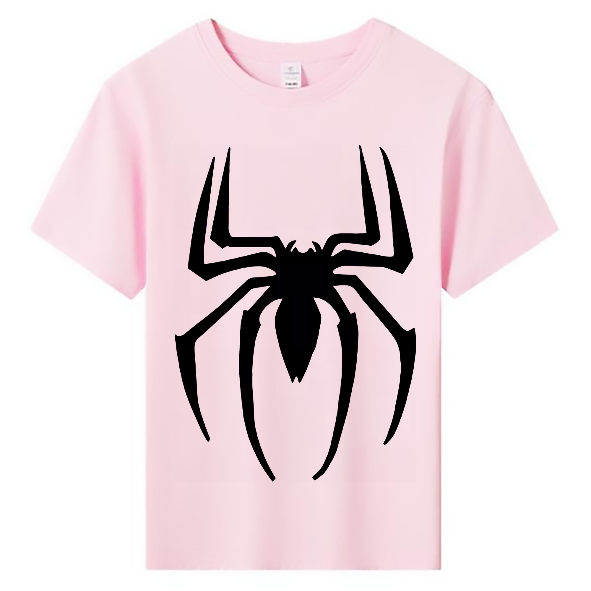 （画像用） Spider Man スパイダーマン 綿100％キッズTシャツ（フロントプリント）
