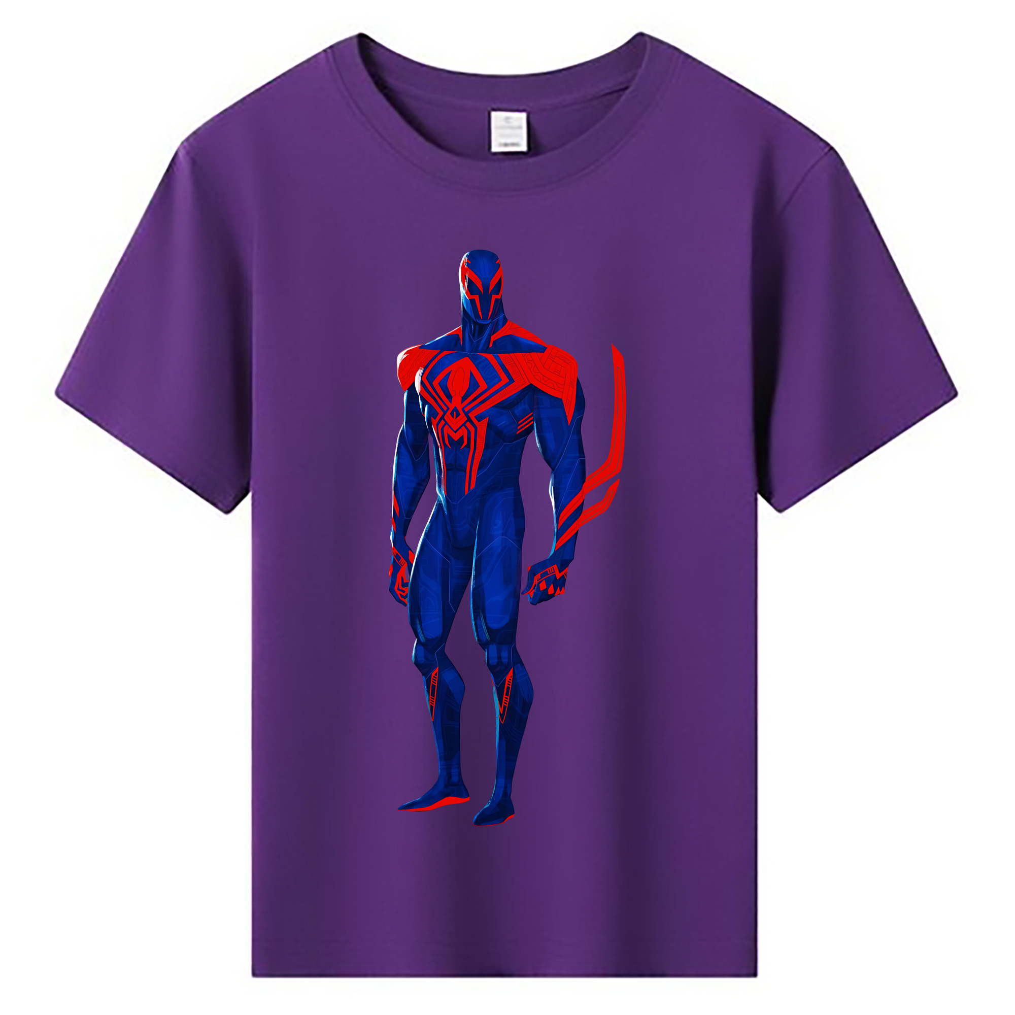 （画像用） Spider Man スパイダーマン 綿100％キッズTシャツ（フロントプリント）