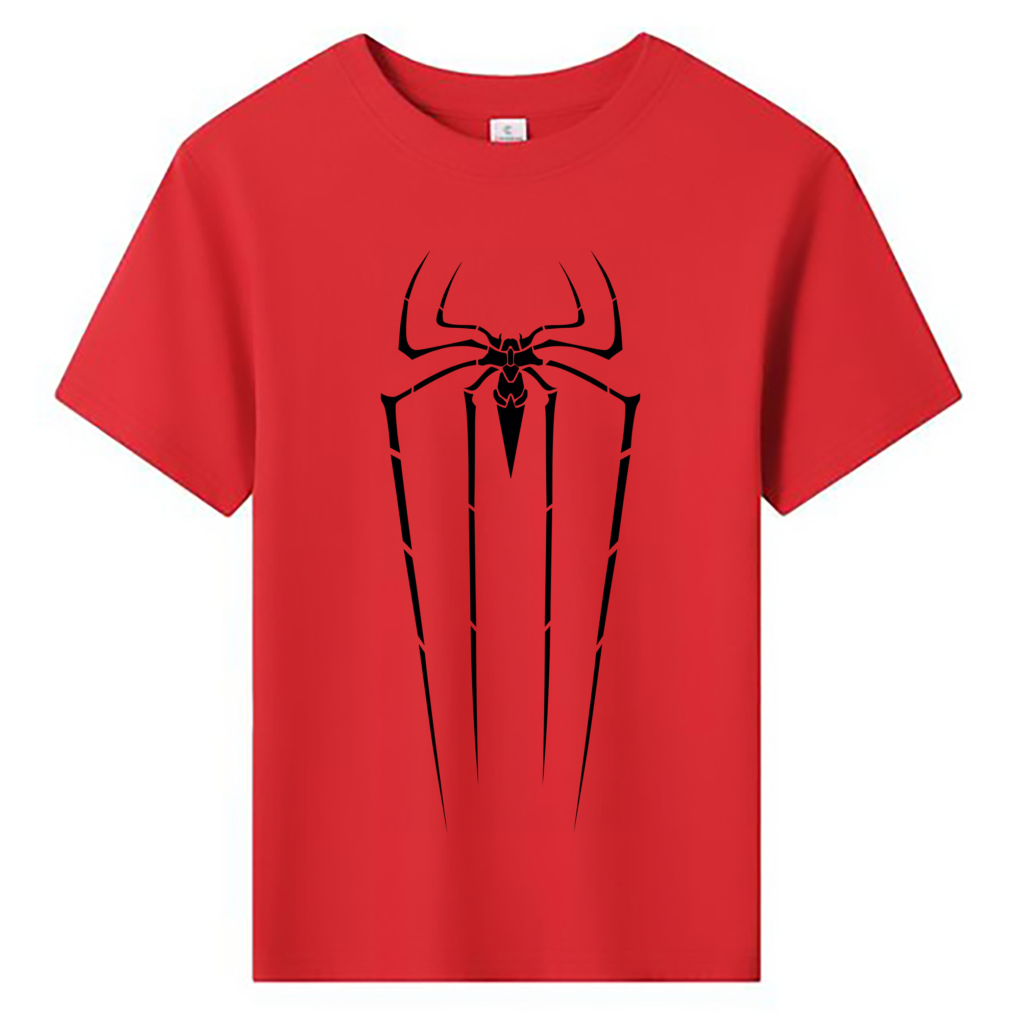 （画像用） Spider Man スパイダーマン 綿100％キッズTシャツ（フロントプリント）