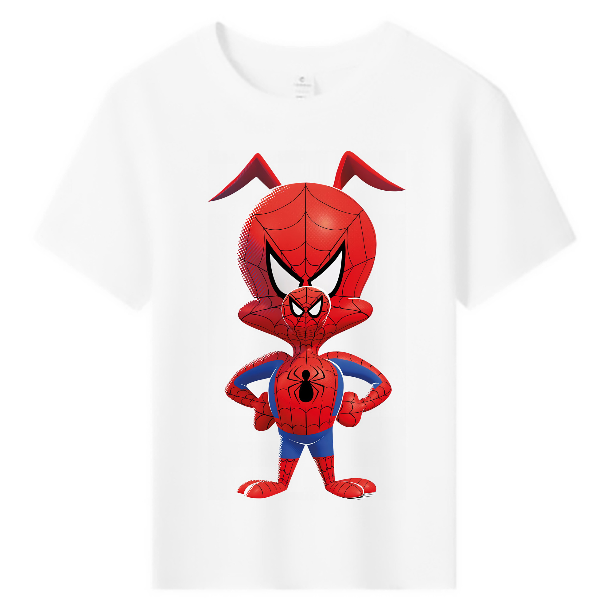 （画像用） Spider Man スパイダーマン 綿100％キッズTシャツ（フロントプリント）