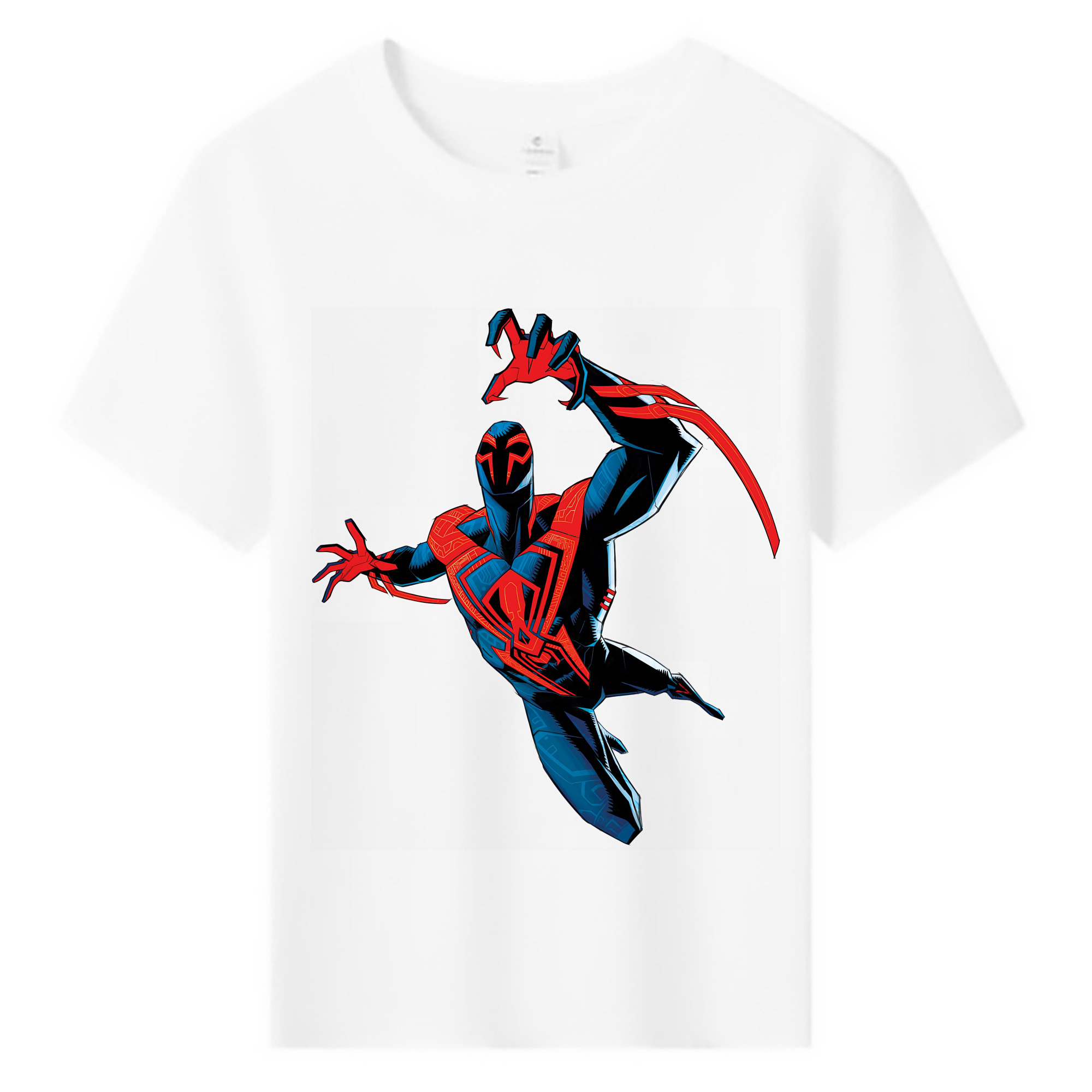 （画像用） Spider Man スパイダーマン 綿100％キッズTシャツ（フロントプリント）