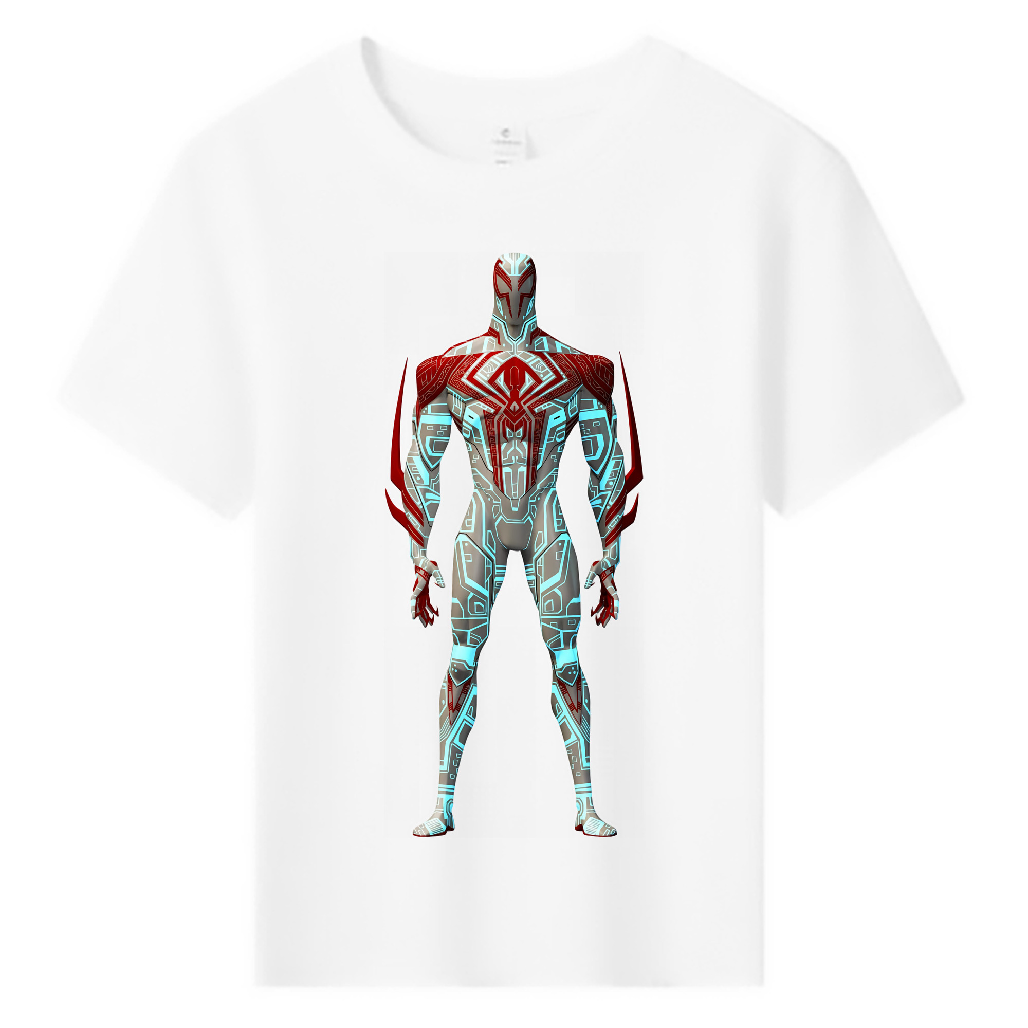 （画像用） Spider Man スパイダーマン 綿100％キッズTシャツ（フロントプリント）