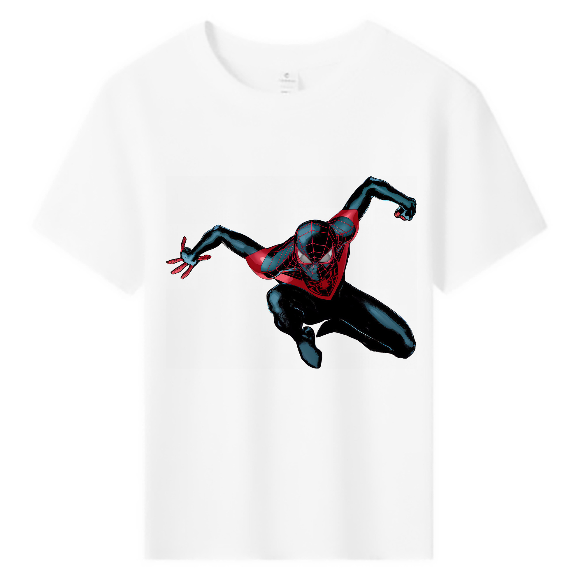 （画像用） Spider Man スパイダーマン 綿100％キッズTシャツ（フロントプリント）