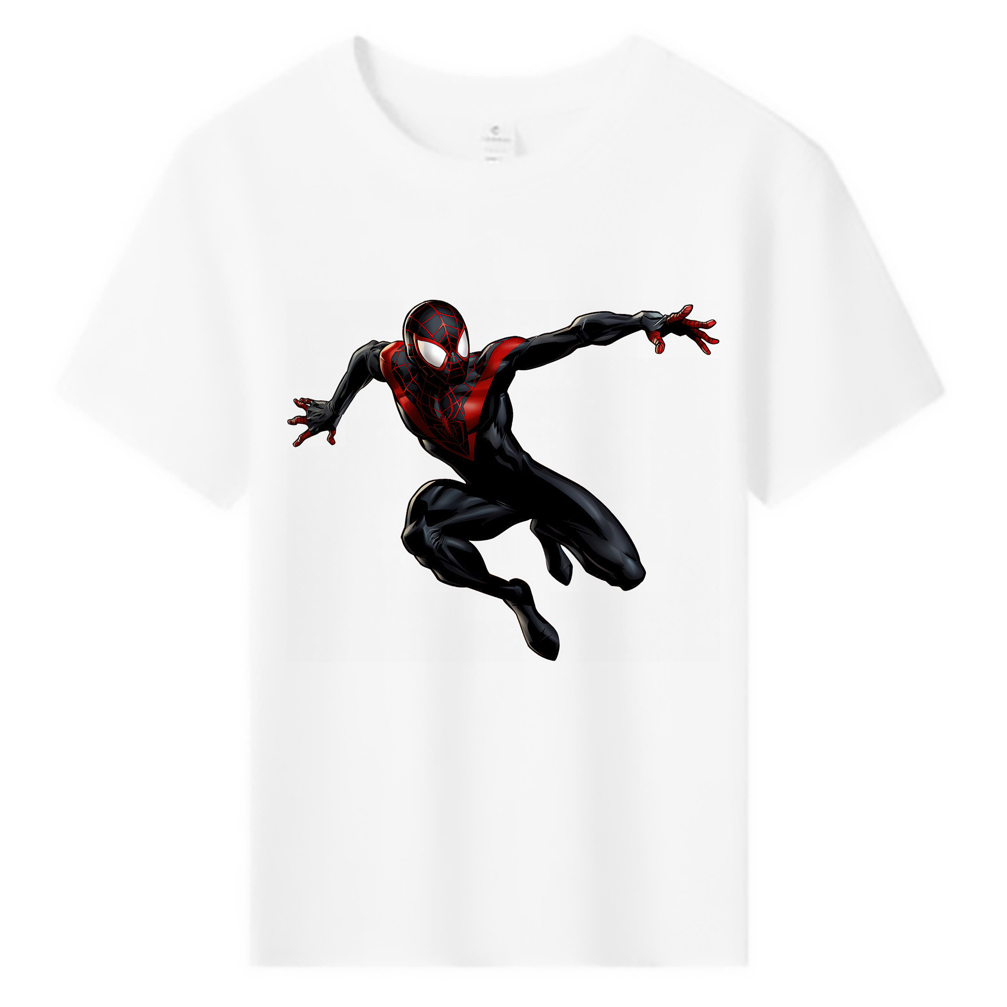 （画像用） Spider Man スパイダーマン 綿100％キッズTシャツ（フロントプリント）
