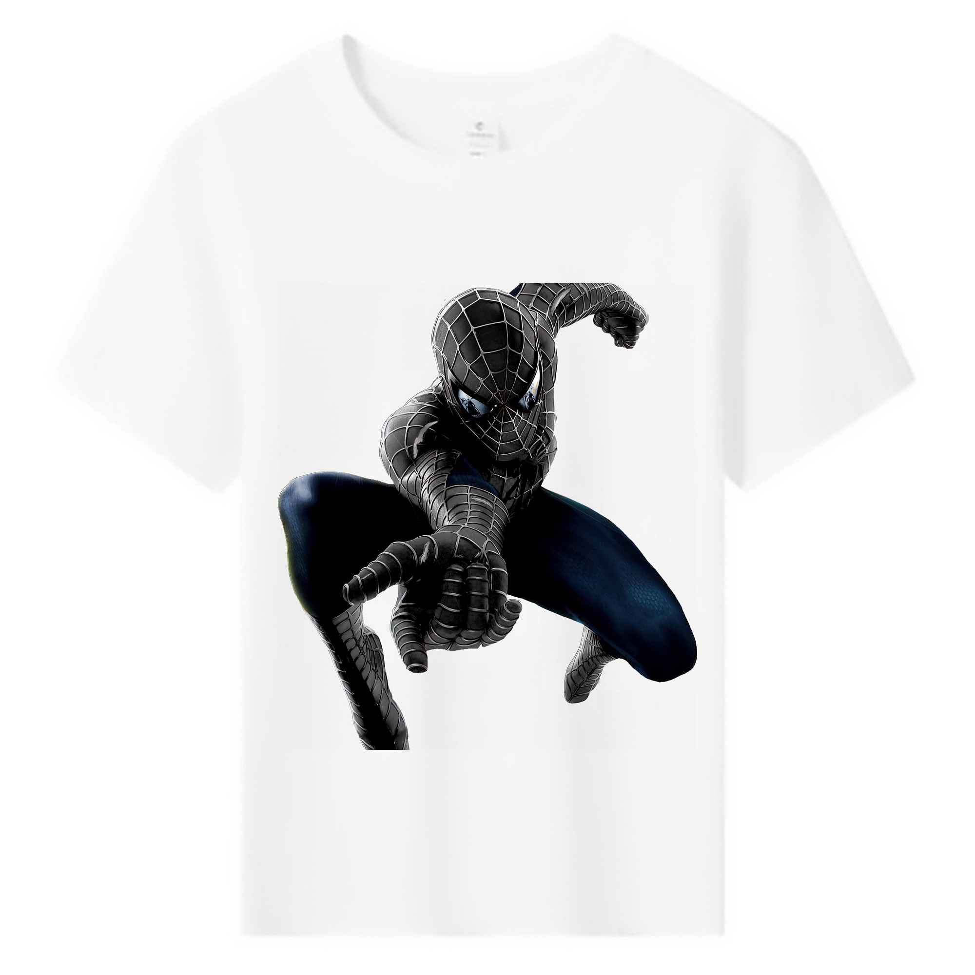 （画像用） Spider Man スパイダーマン 綿100％キッズTシャツ（フロントプリント）