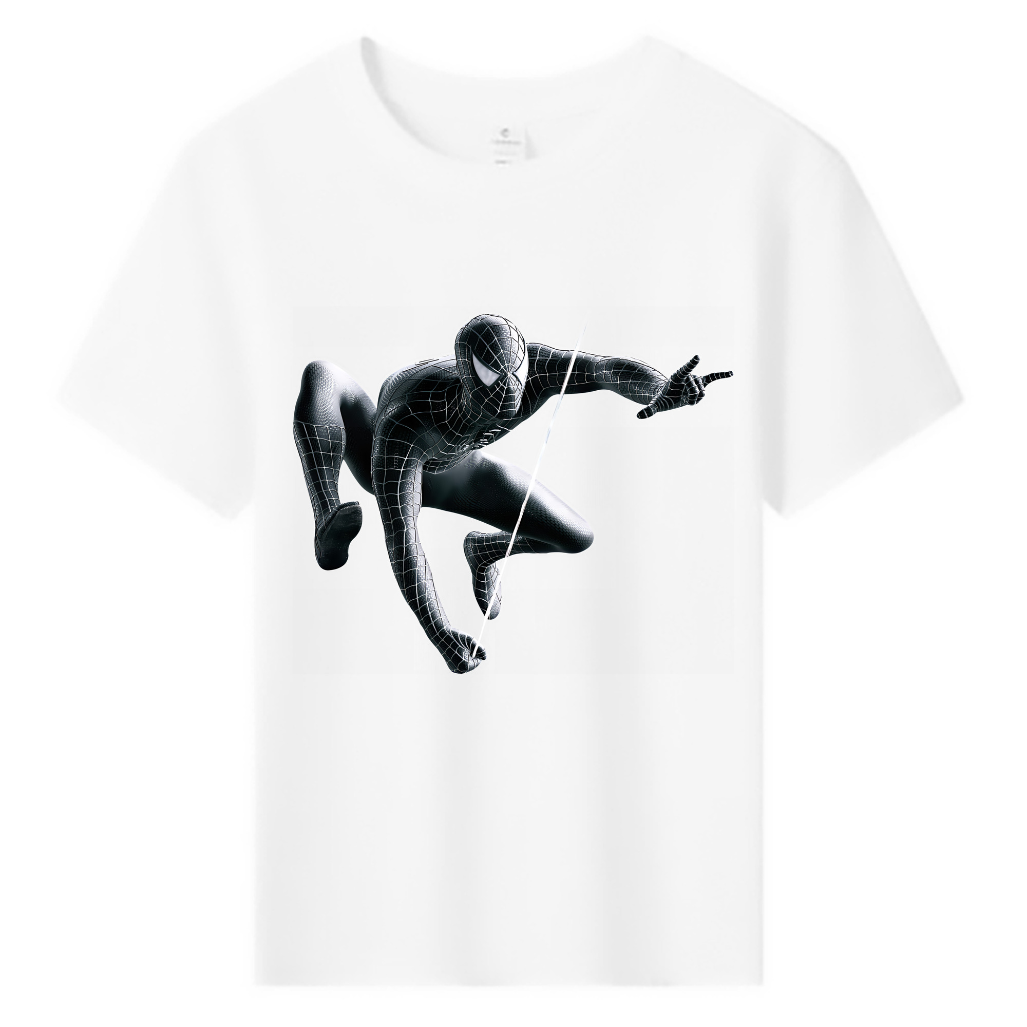（画像用） Spider Man スパイダーマン 綿100％キッズTシャツ（フロントプリント）