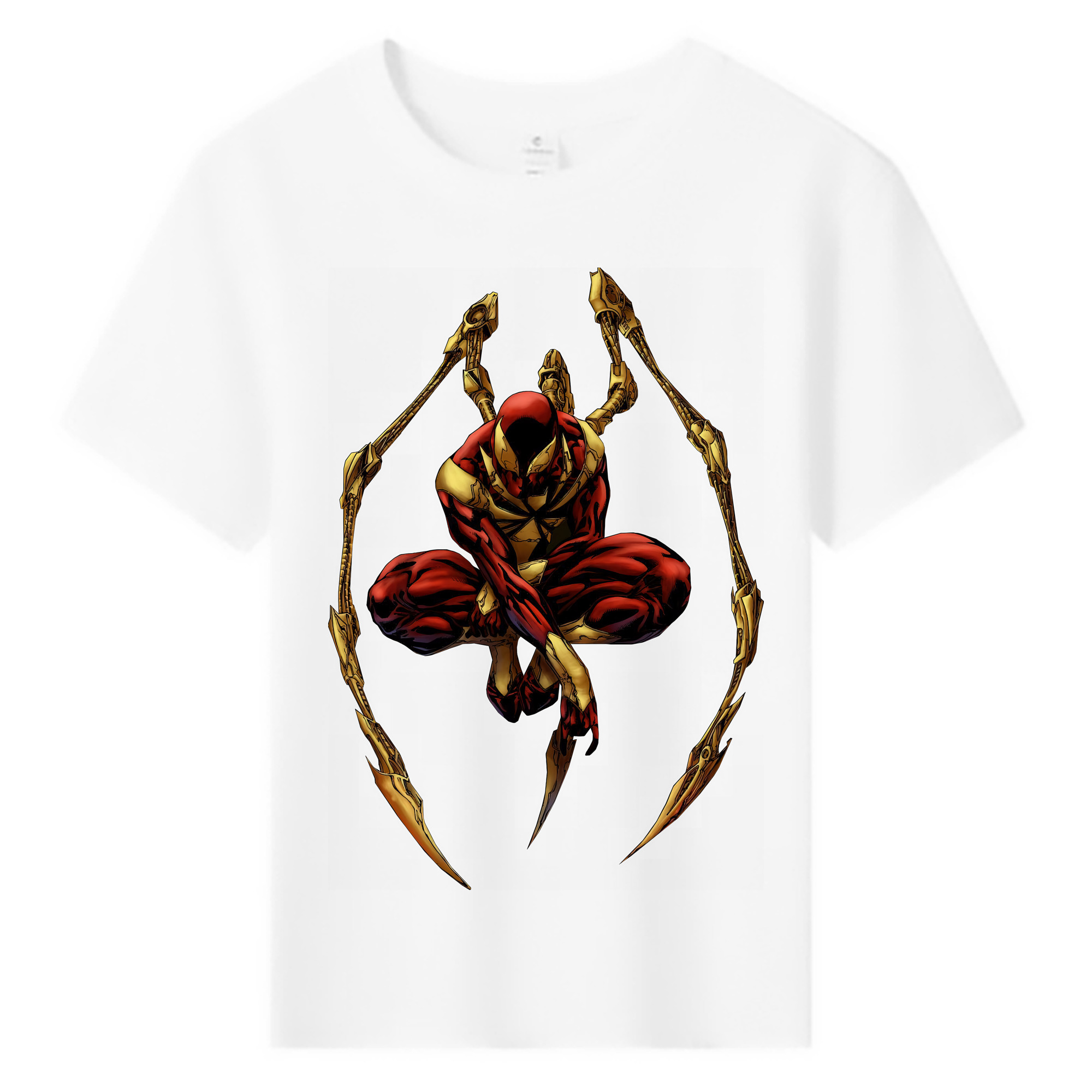 （画像用） Spider Man スパイダーマン 綿100％キッズTシャツ（フロントプリント）