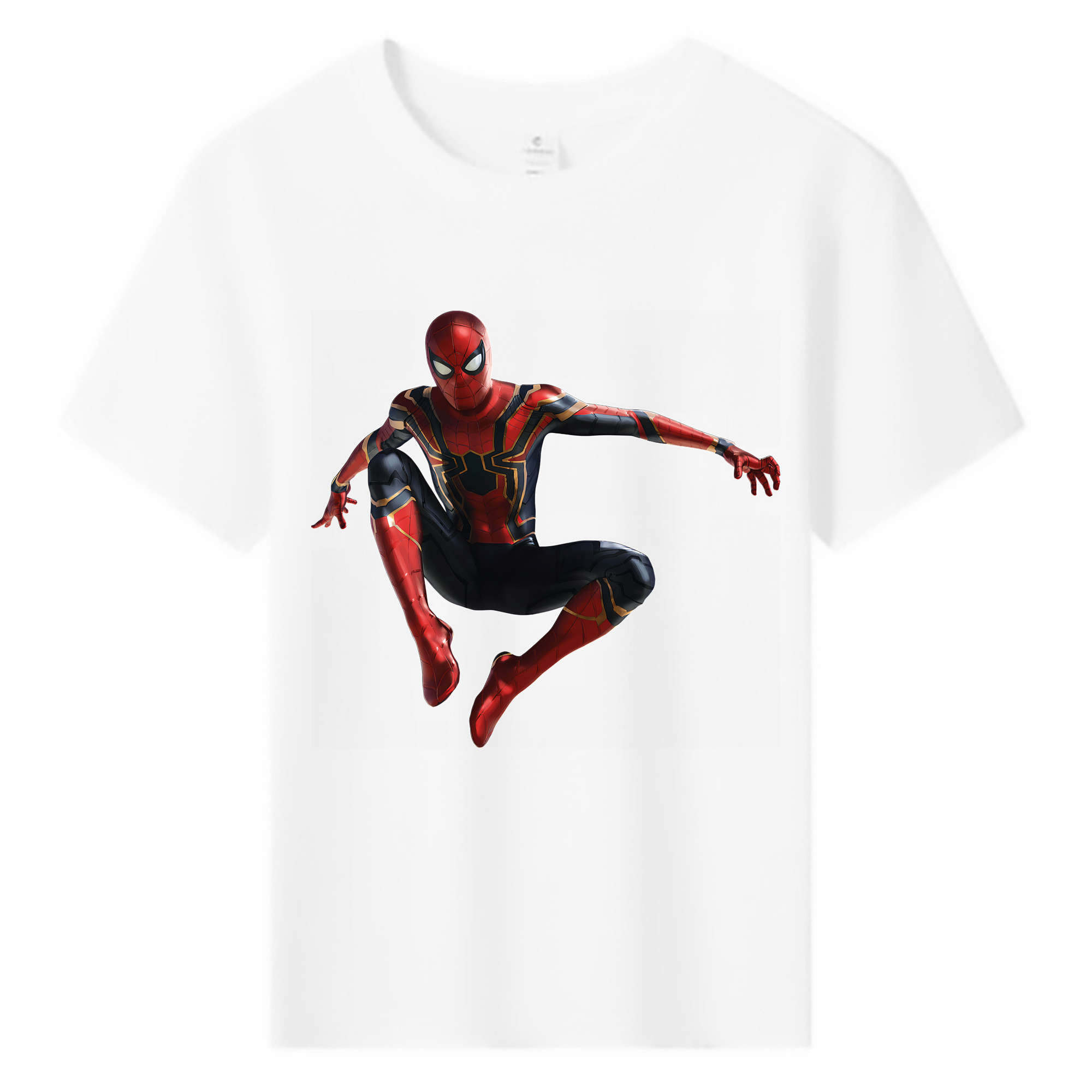 （画像用） Spider Man スパイダーマン 綿100％キッズTシャツ（フロントプリント）