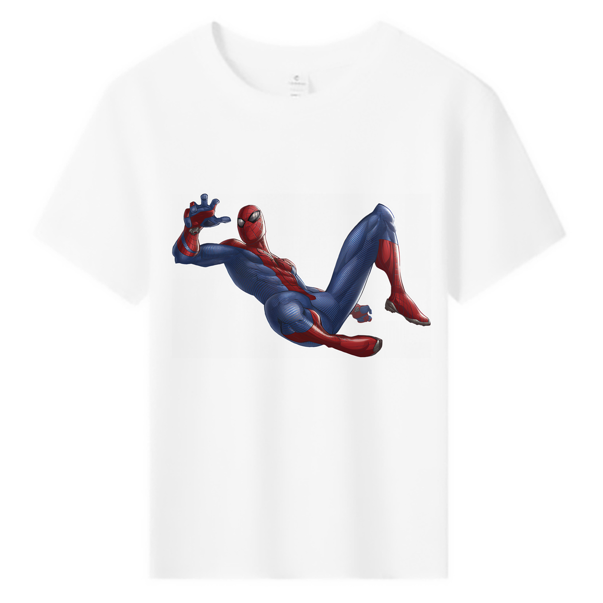 （画像用） Spider Man スパイダーマン 綿100％キッズTシャツ（フロントプリント）