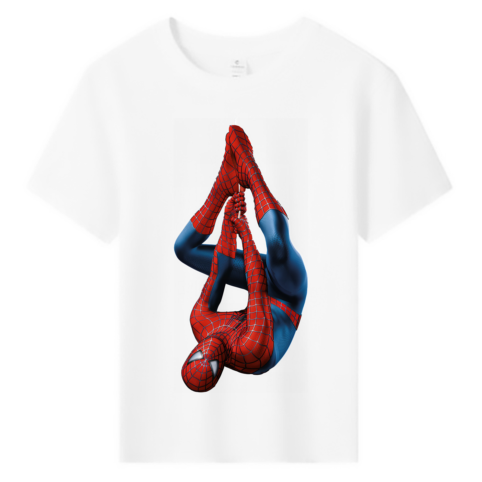 （画像用） Spider Man スパイダーマン 綿100％キッズTシャツ（フロントプリント）