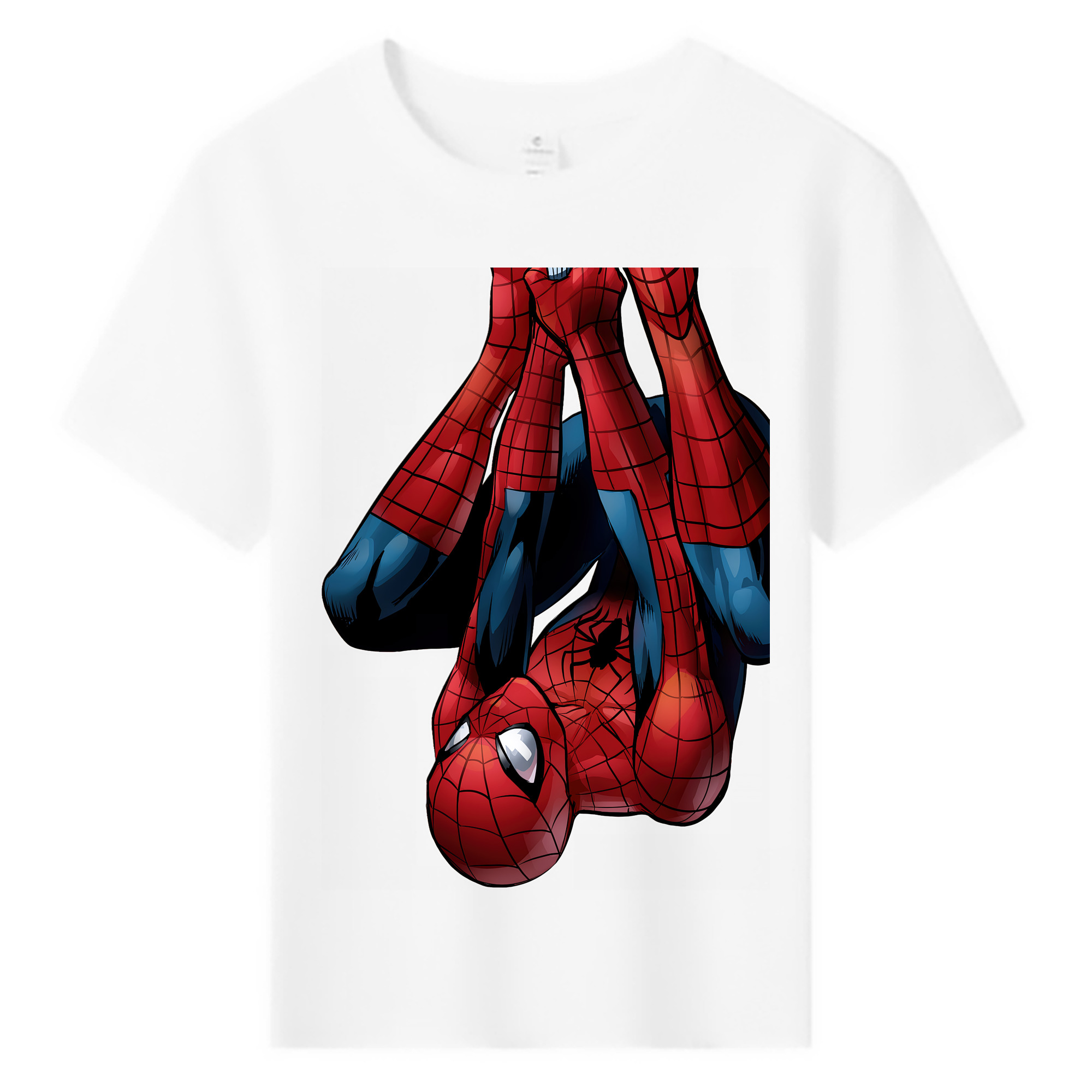 （画像用） Spider Man スパイダーマン 綿100％キッズTシャツ（フロントプリント）