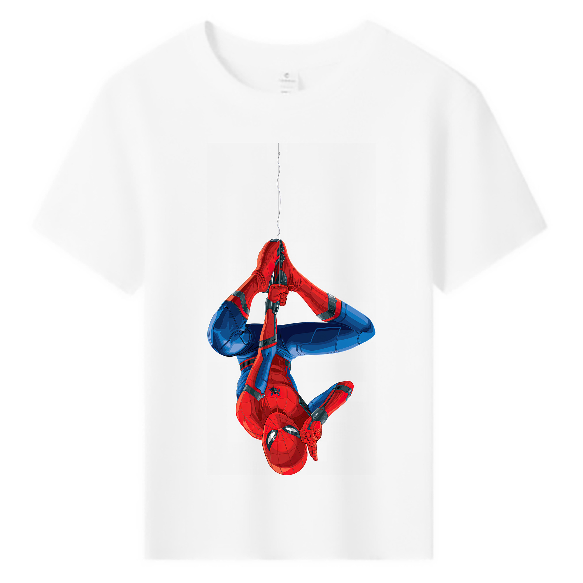 （画像用） Spider Man スパイダーマン 綿100％キッズTシャツ（フロントプリント）