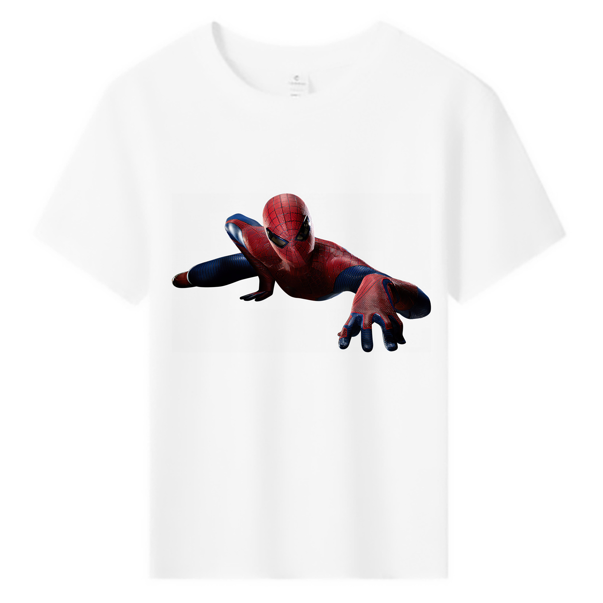（画像用） Spider Man スパイダーマン 綿100％キッズTシャツ（フロントプリント）