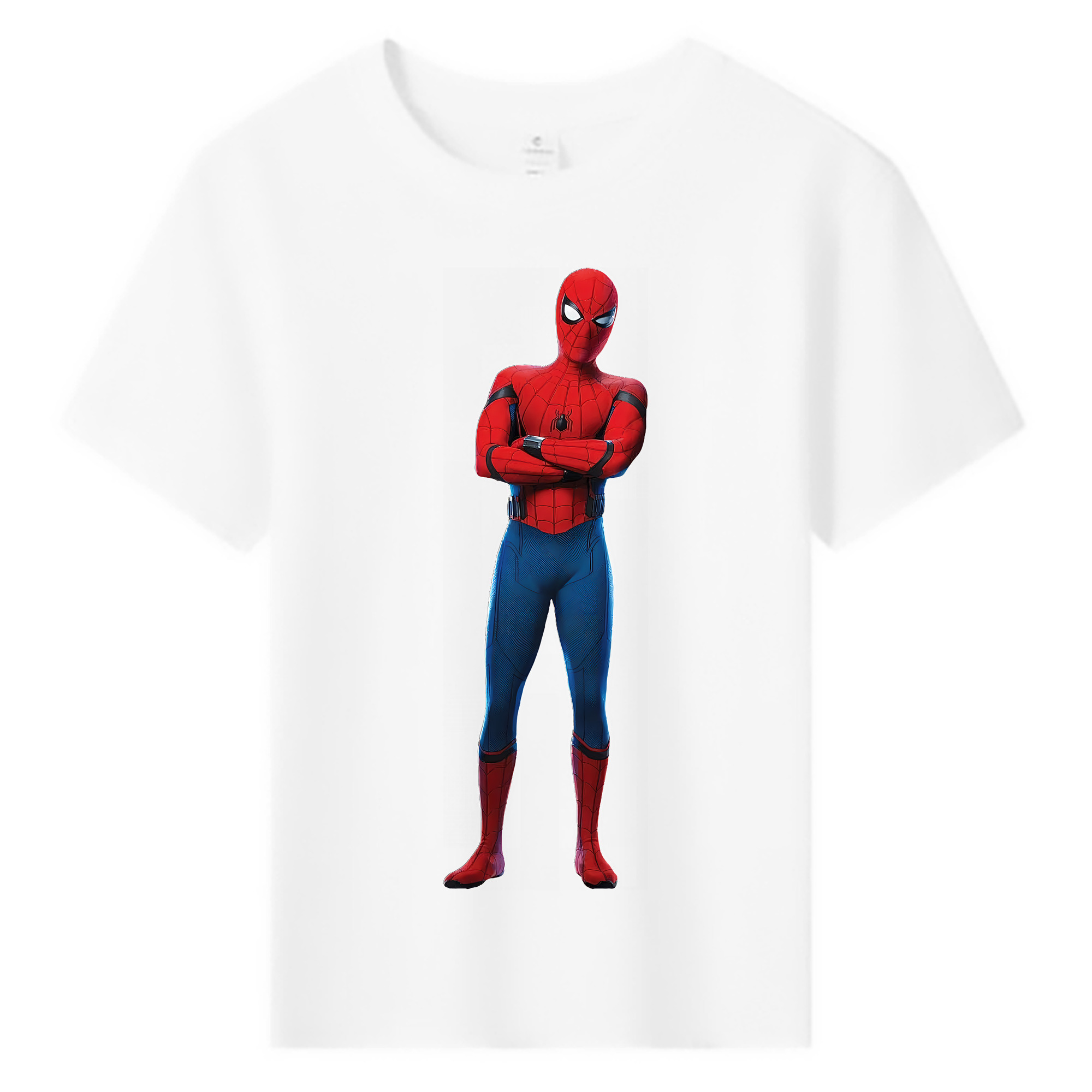（画像用） Spider Man スパイダーマン 綿100％キッズTシャツ（フロントプリント）