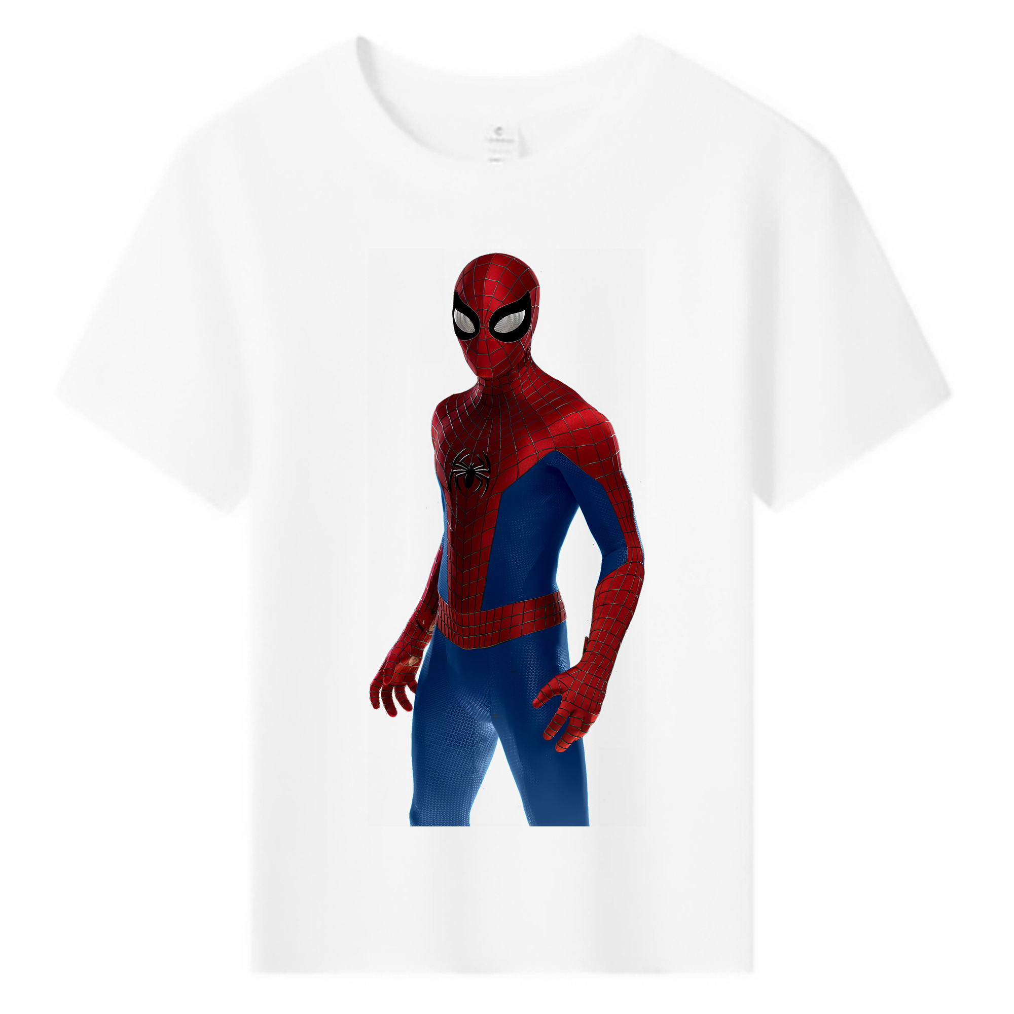 （画像用） Spider Man スパイダーマン 綿100％キッズTシャツ（フロントプリント）