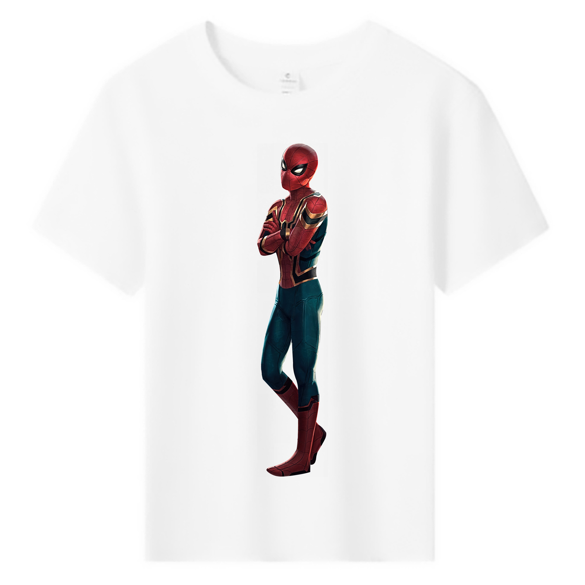 （画像用） Spider Man スパイダーマン 綿100％キッズTシャツ（フロントプリント）