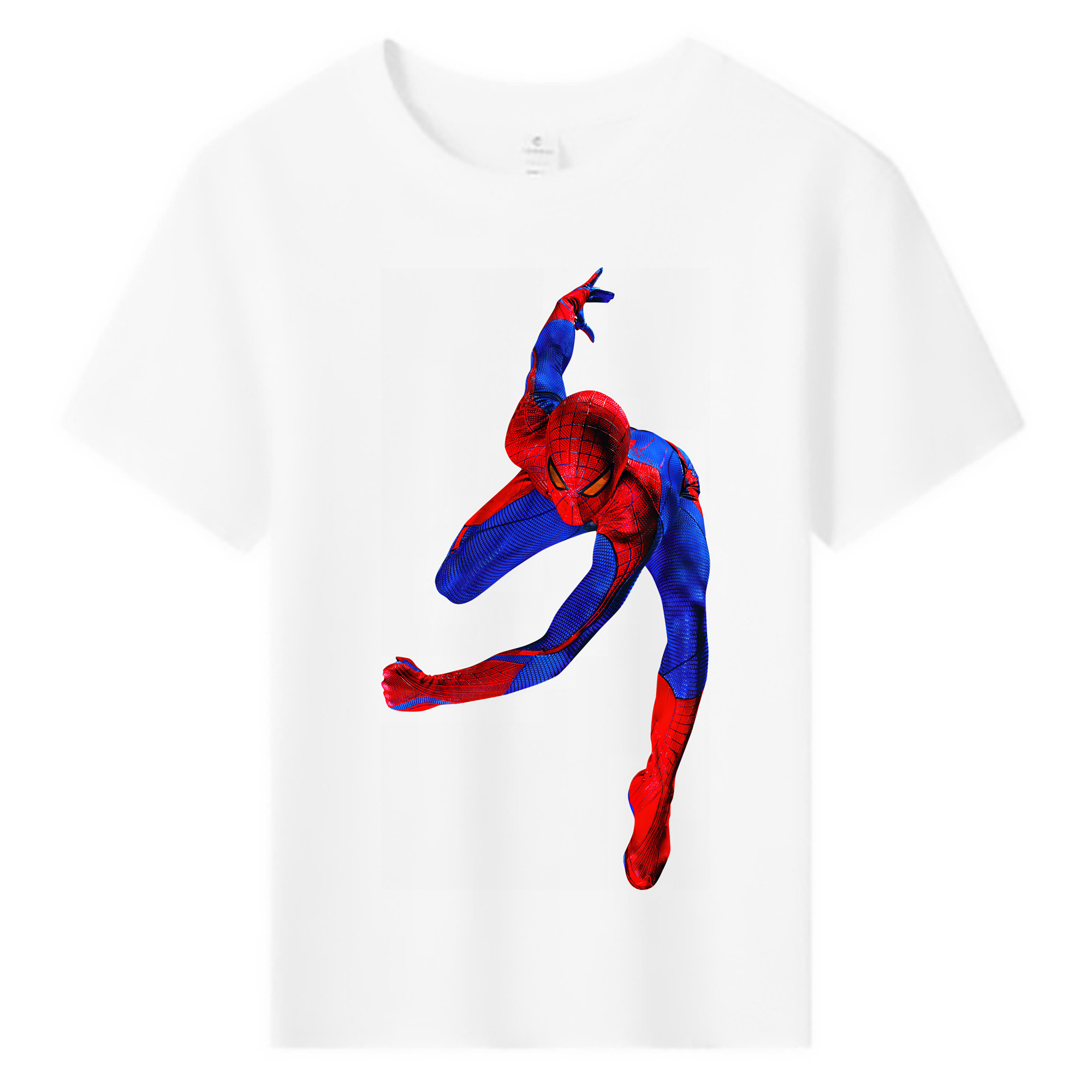 （画像用） Spider Man スパイダーマン 綿100％キッズTシャツ（フロントプリント）