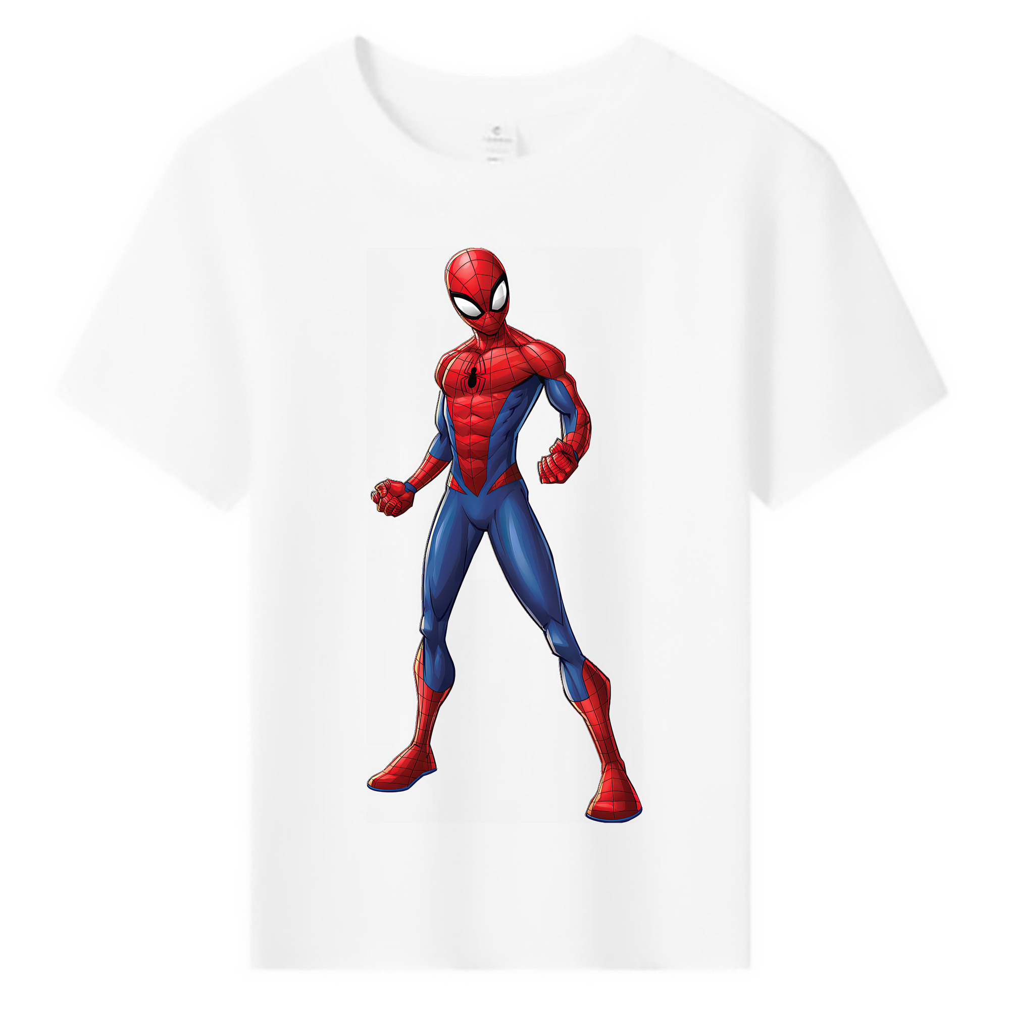 （画像用） Spider Man スパイダーマン 綿100％キッズTシャツ（フロントプリント）