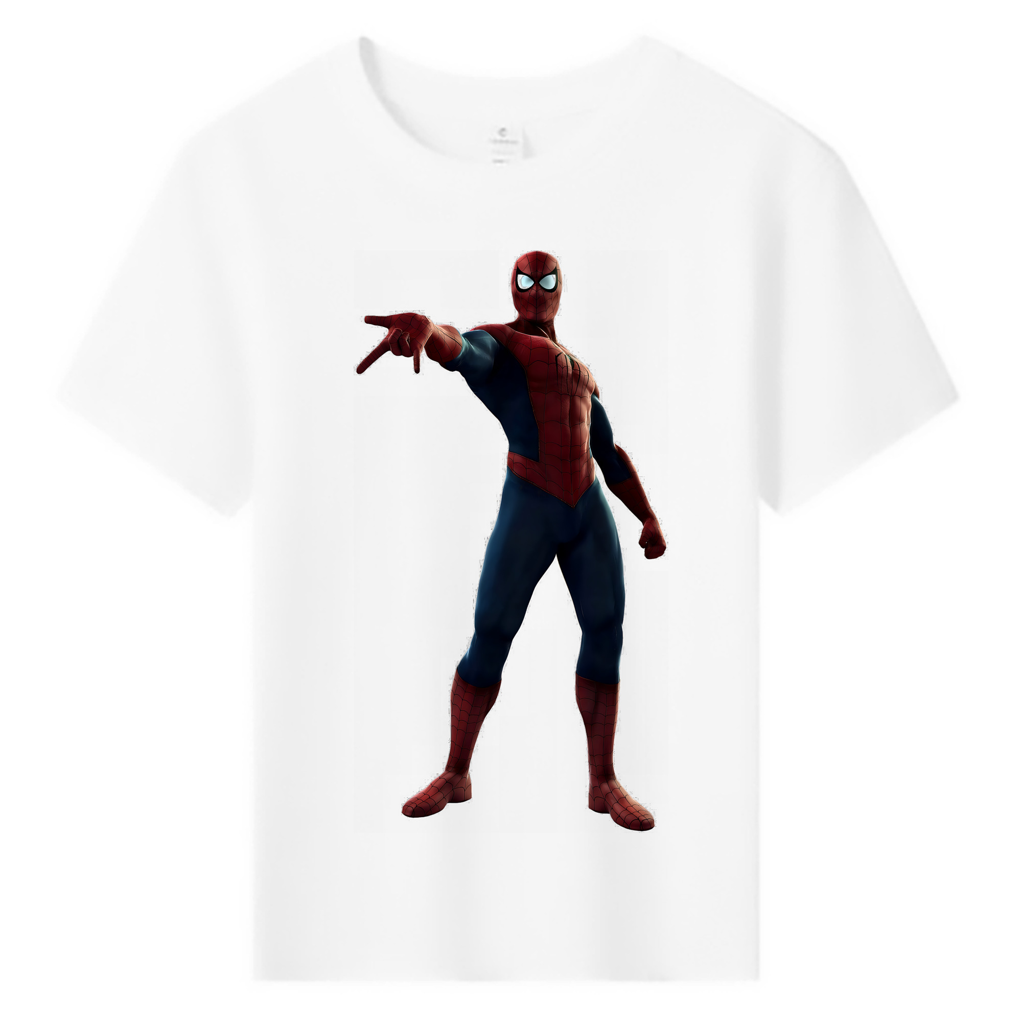 （画像用） Spider Man スパイダーマン 綿100％キッズTシャツ（フロントプリント）