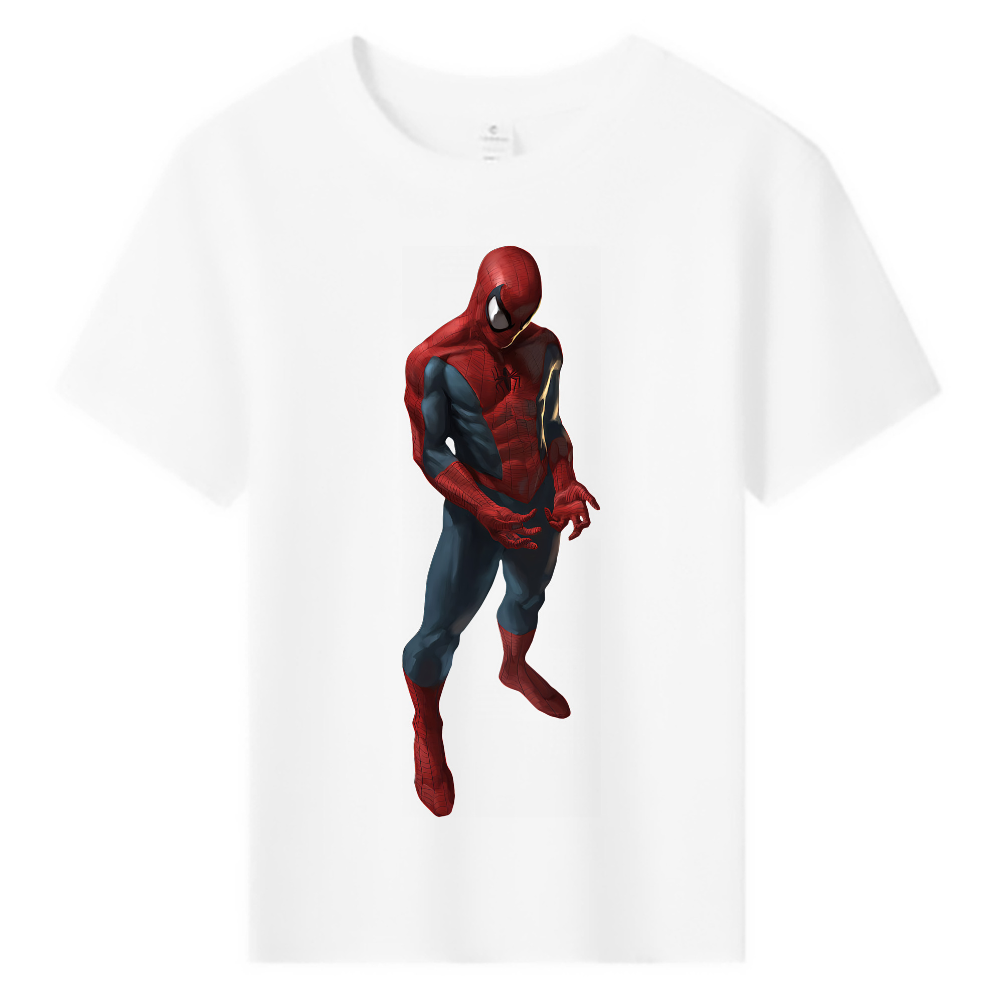 （画像用） Spider Man スパイダーマン 綿100％キッズTシャツ（フロントプリント）
