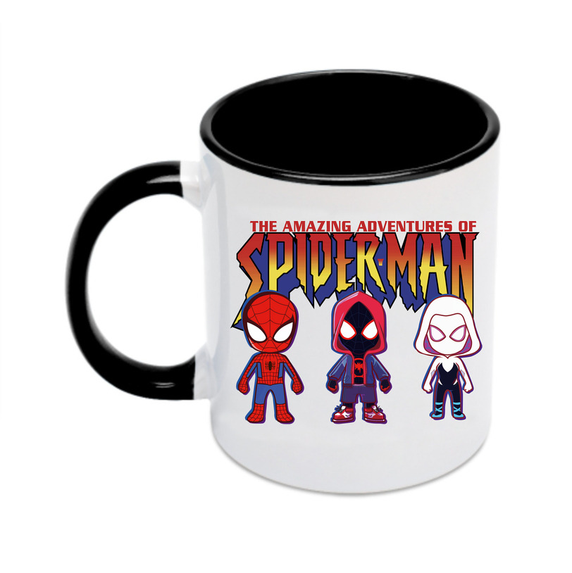 （画像用） Spider Man スパイダーマン カラーマグカップ