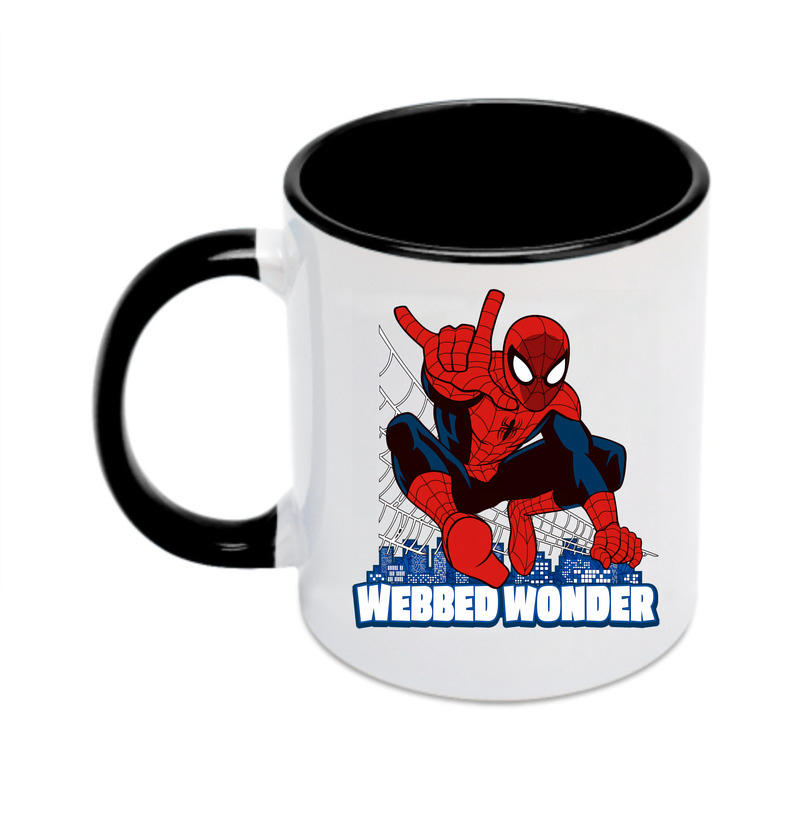 （画像用） Spider Man スパイダーマン カラーマグカップ