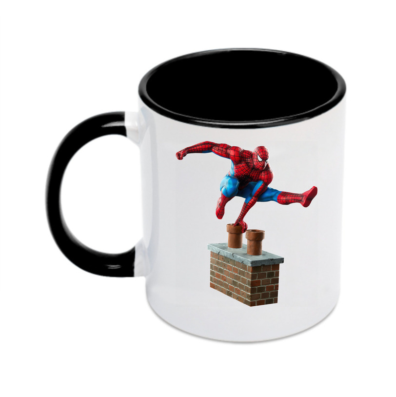 （画像用） Spider Man スパイダーマン カラーマグカップ
