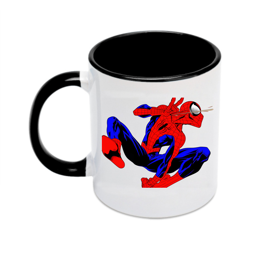 （画像用） Spider Man スパイダーマン カラーマグカップ