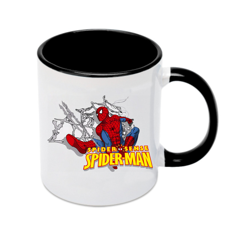 （画像用） Spider Man スパイダーマン カラーマグカップ