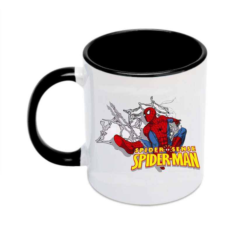 （画像用） Spider Man スパイダーマン カラーマグカップ