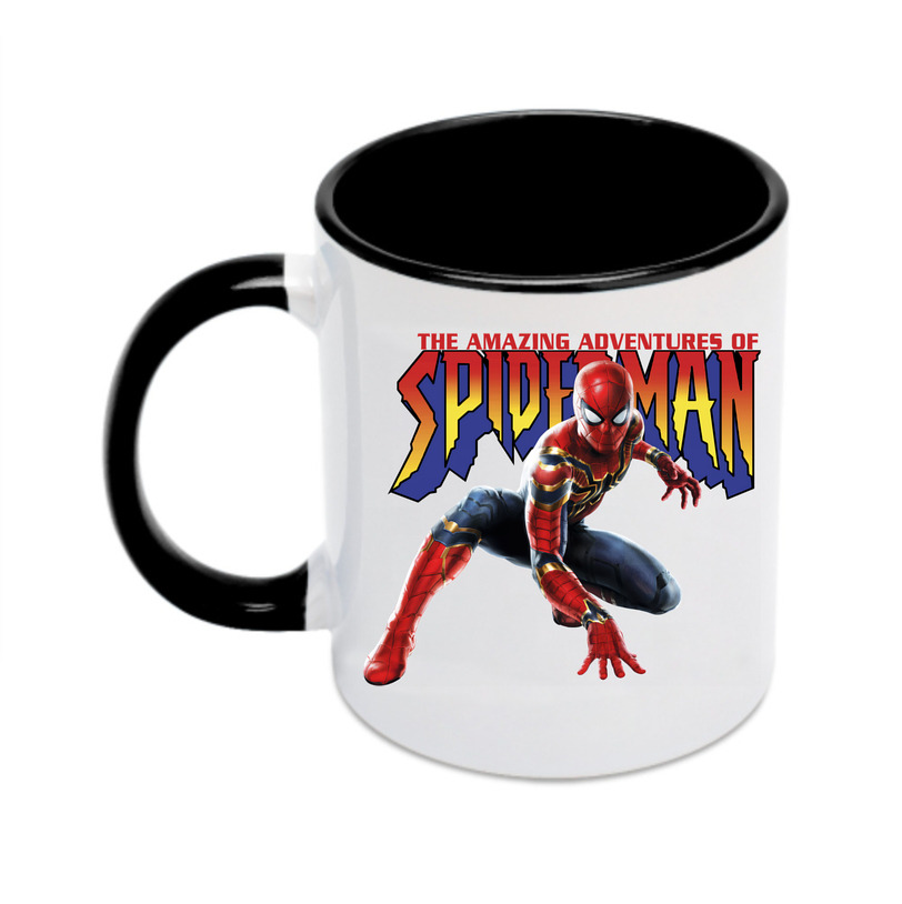 （画像用） Spider Man スパイダーマン カラーマグカップ