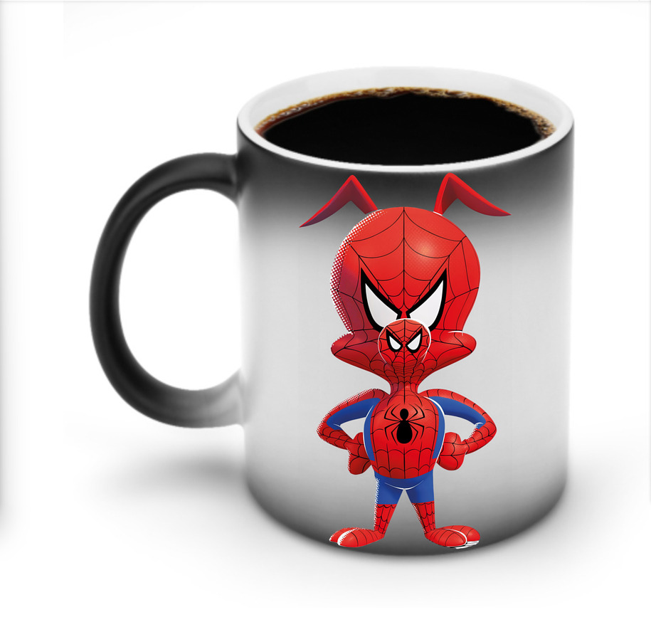 （画像用） Spider Man スパイダーマン 温度変色マグカップ