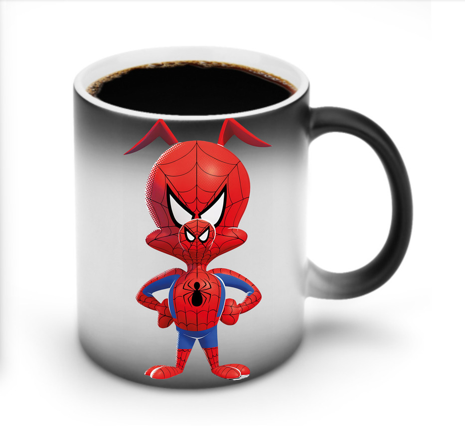 （画像用） Spider Man スパイダーマン 温度変色マグカップ