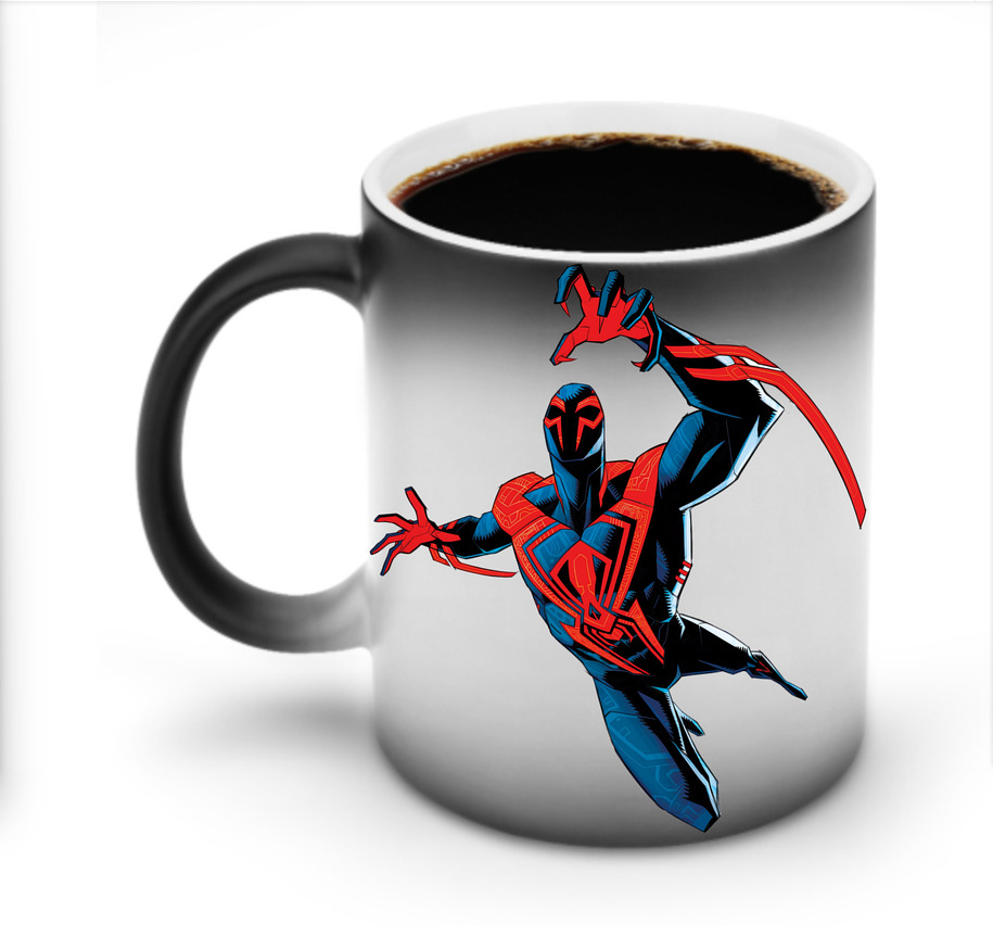（画像用） Spider Man スパイダーマン 温度変色マグカップ