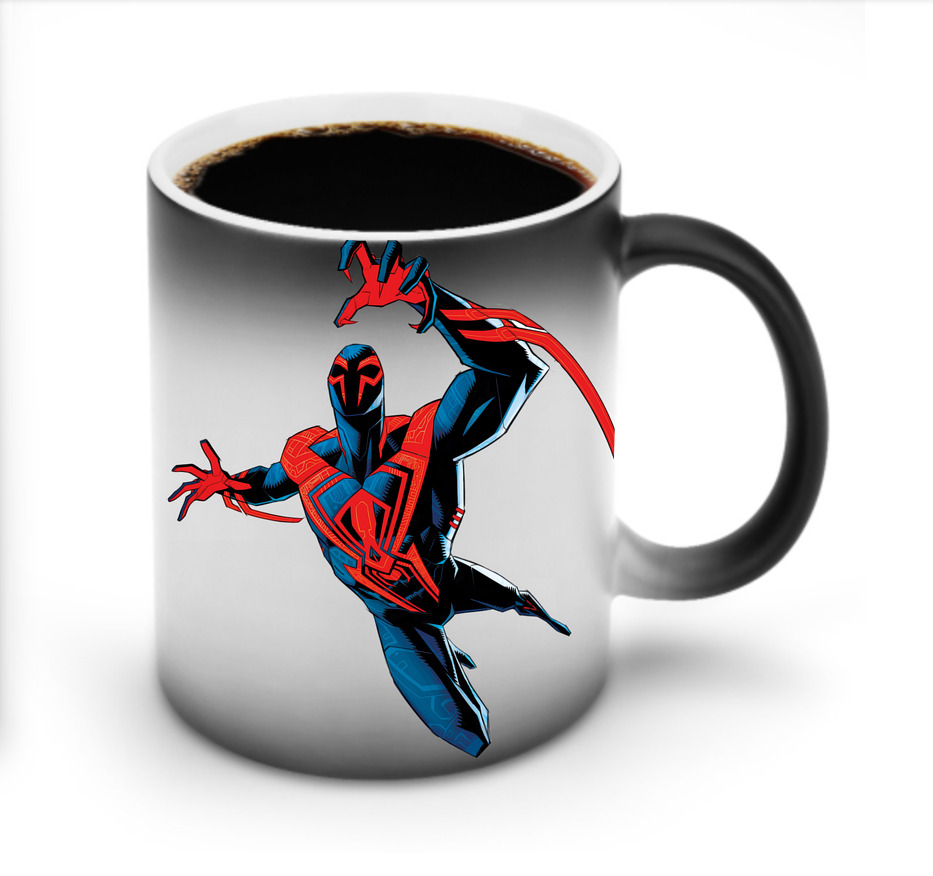 （画像用） Spider Man スパイダーマン 温度変色マグカップ