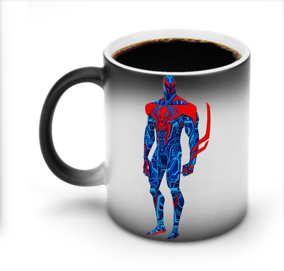 （画像用） Spider Man スパイダーマン 温度変色マグカップ