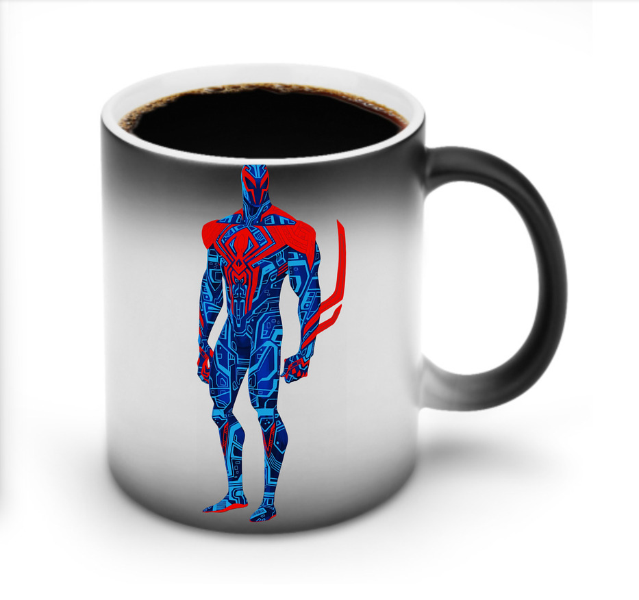 （画像用） Spider Man スパイダーマン 温度変色マグカップ