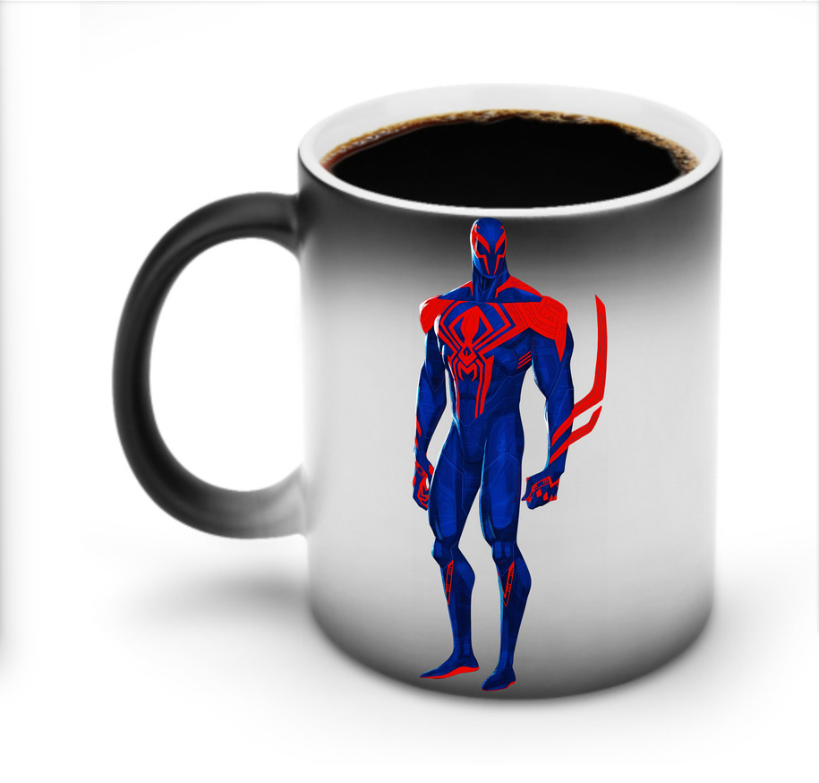 （画像用） Spider Man スパイダーマン 温度変色マグカップ